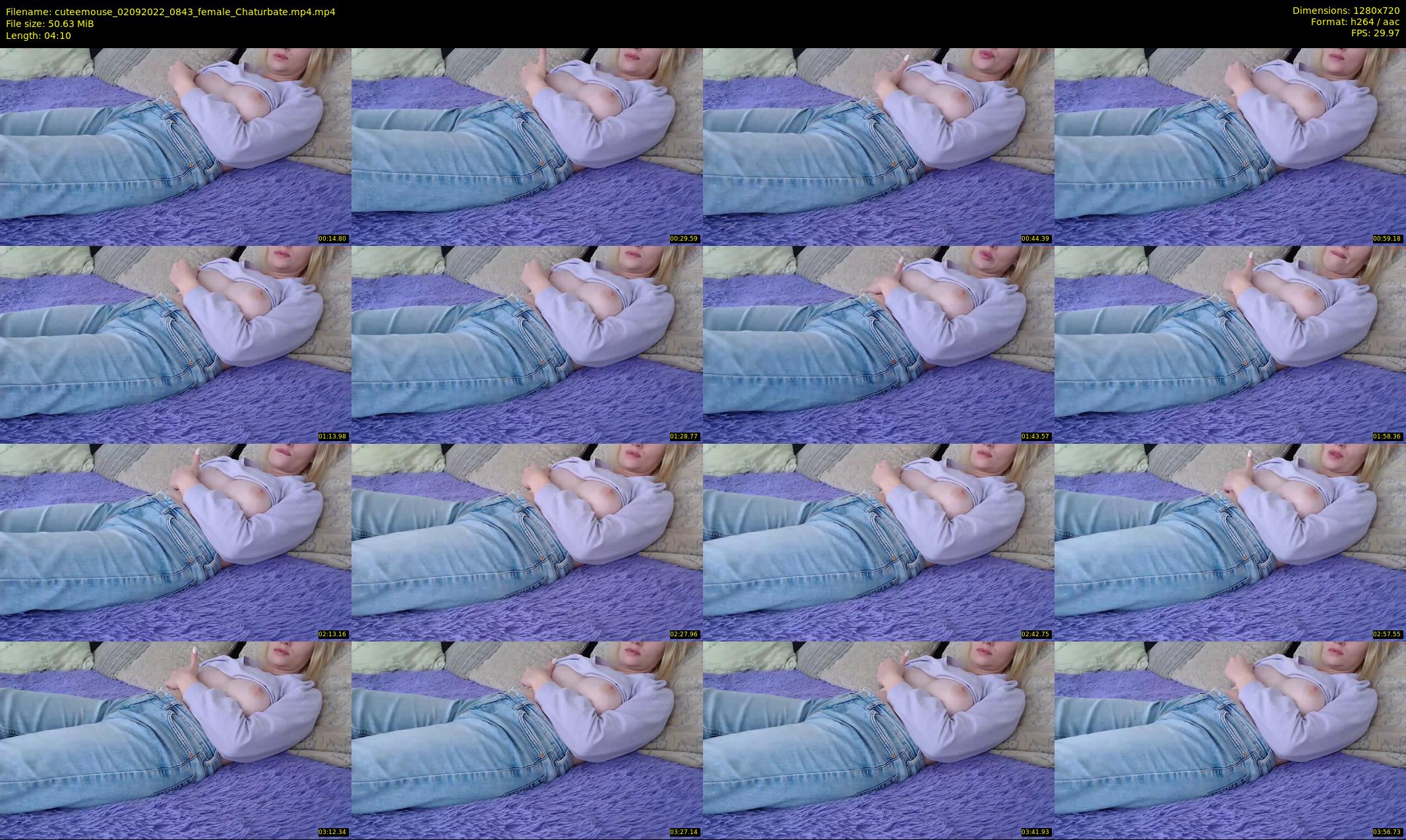 cuteemouse — 5 minute Chaturbate female cam show recording, 720p, Sep 2, 2022