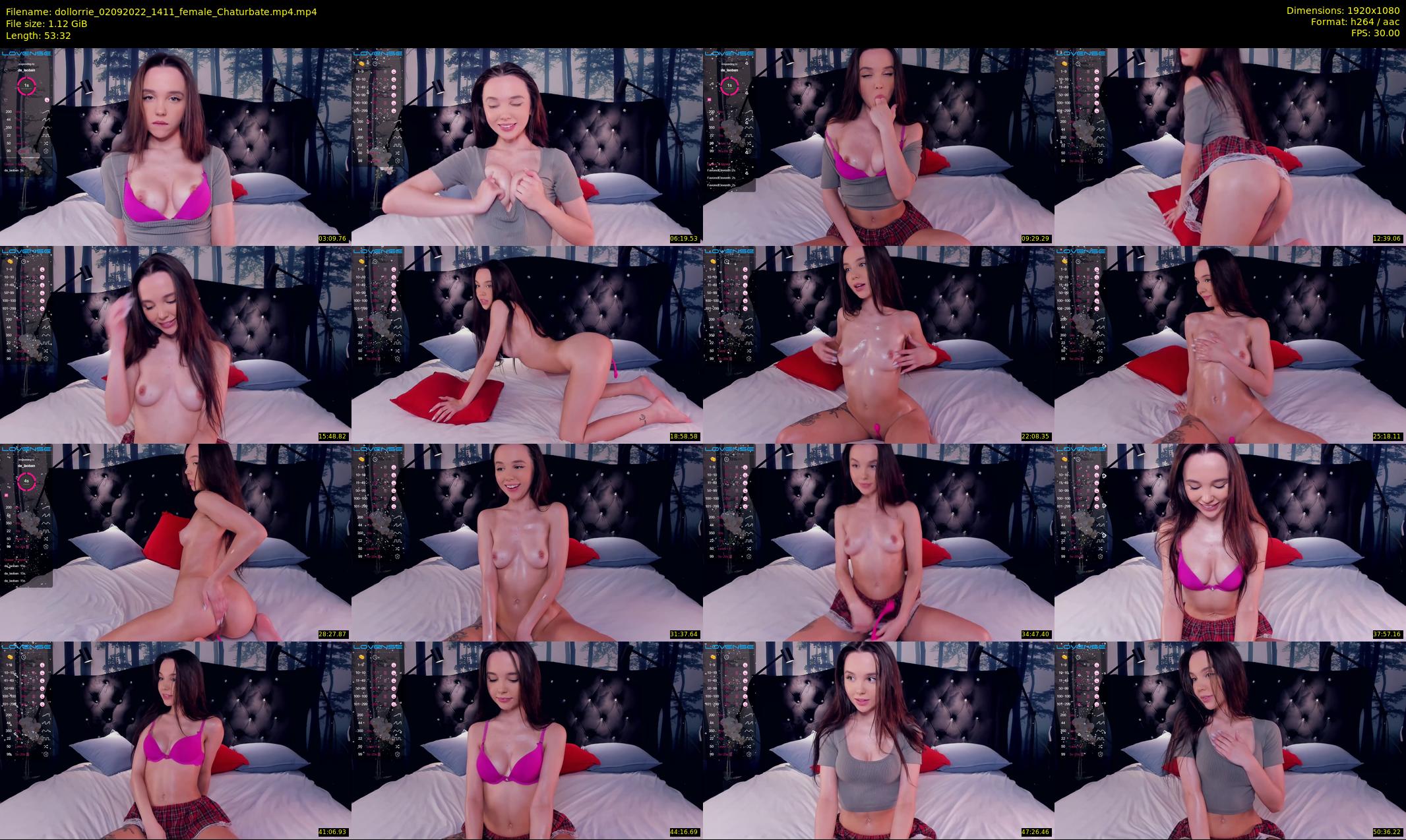 dollorrie — 54 minute Chaturbate couple cam show recording, 1080p, Sep 2, 2022