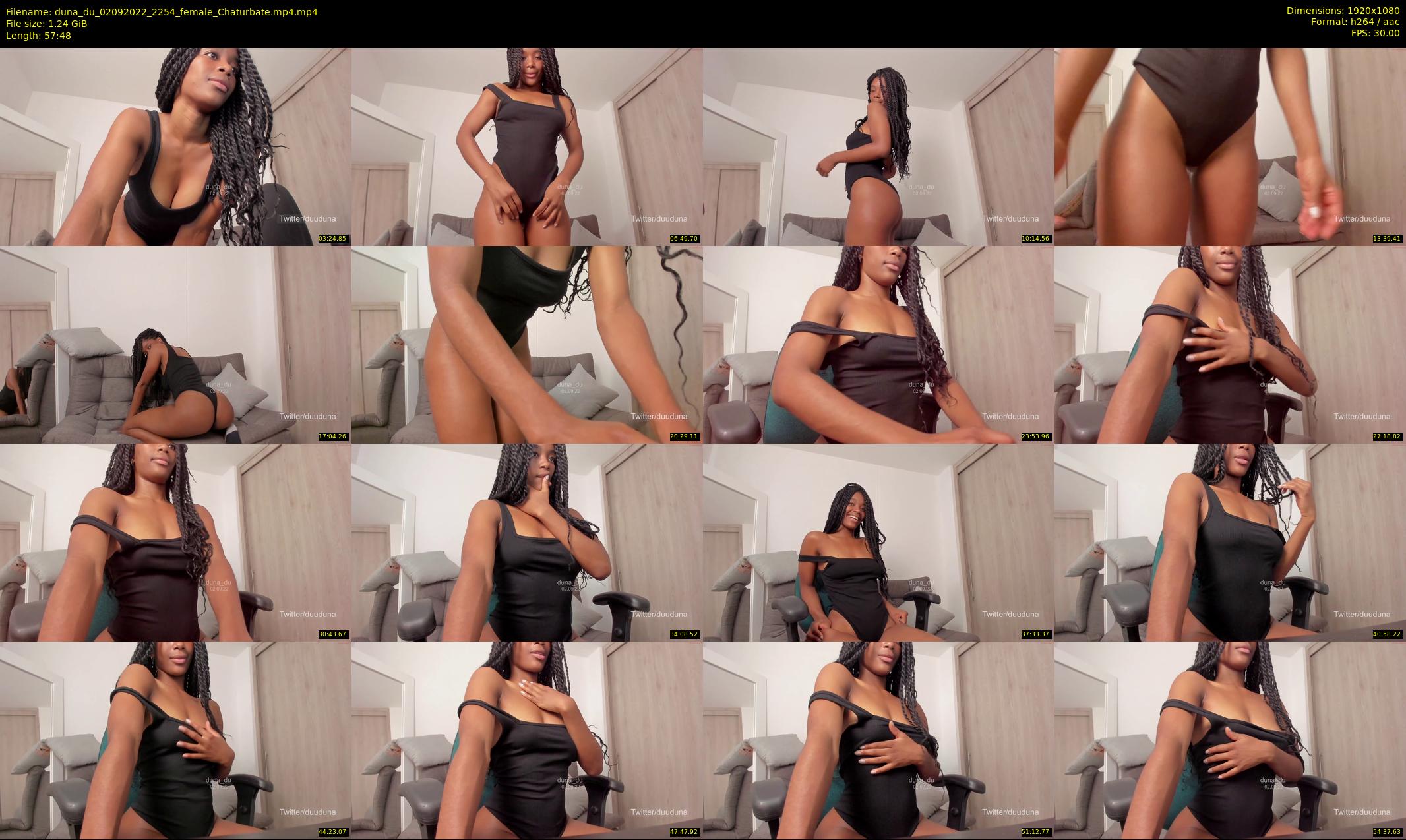 duna_du — 58 minute Chaturbate female cam show recording, 1080p, Sep 2, 2022