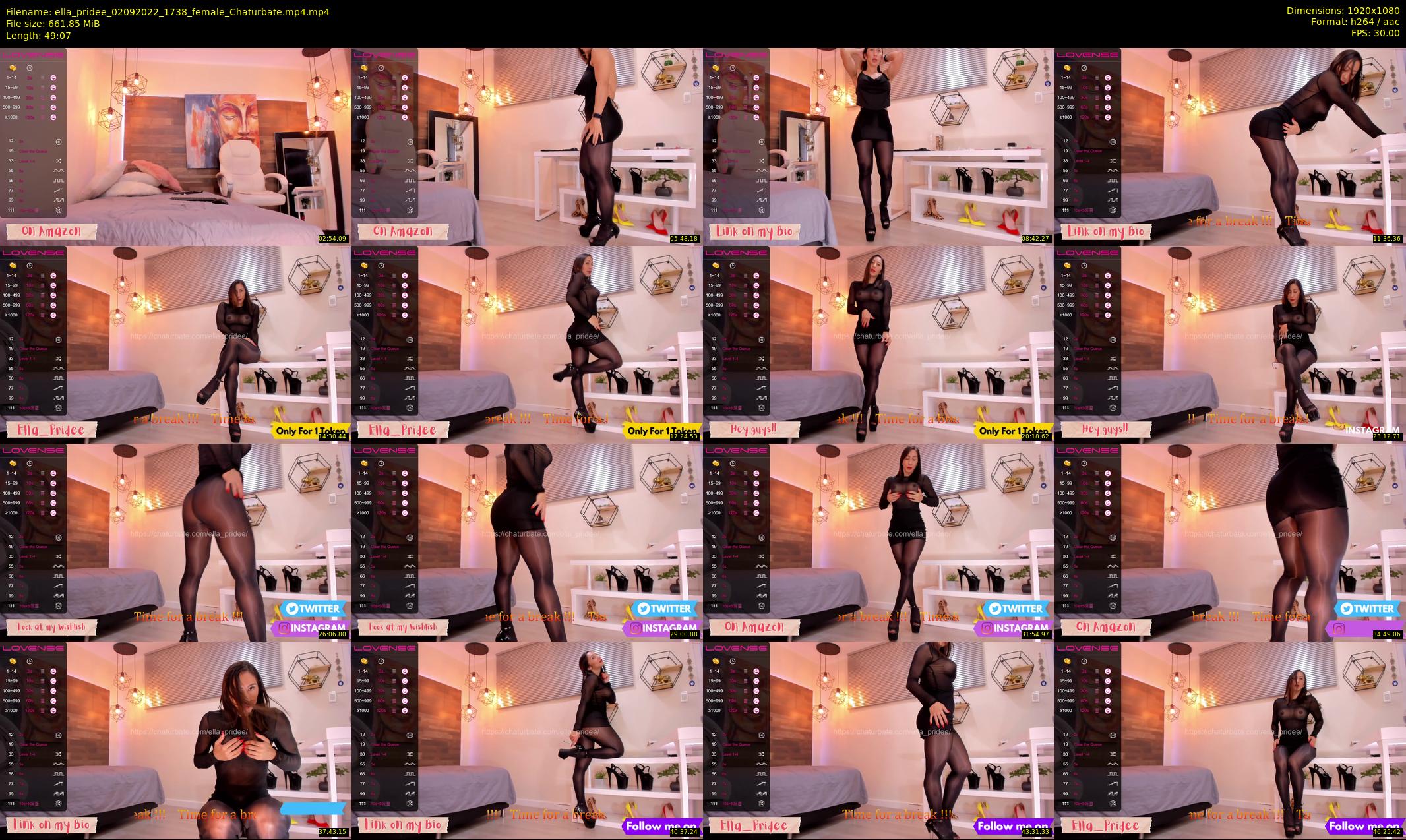ella_pridee — 50 minute Chaturbate female cam show recording, 1080p, Sep 2, 2022