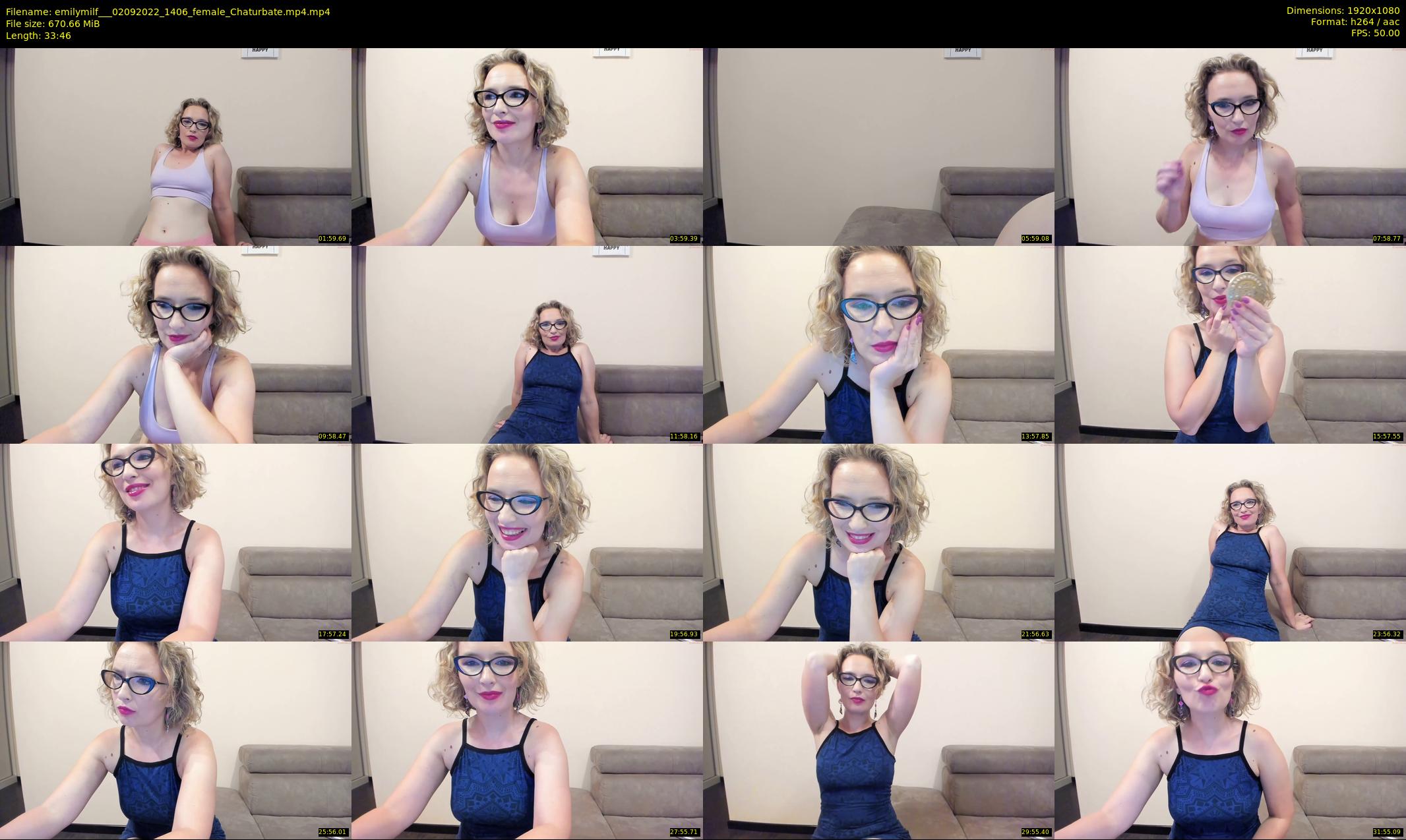 emilymilf__ — 34 minute Chaturbate female cam show recording, 1080p, Sep 2, 2022