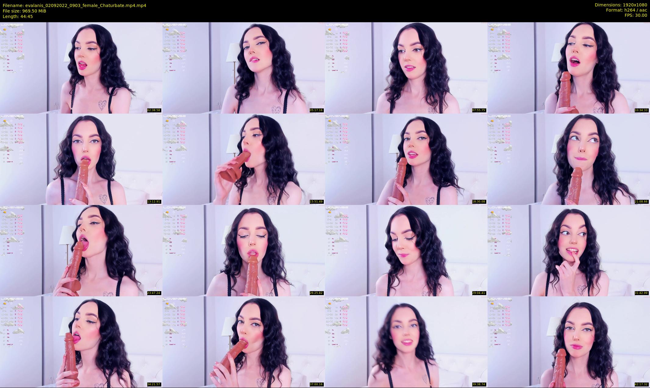evalanis — 45 minute Chaturbate couple cam show recording, 1080p, Sep 2, 2022