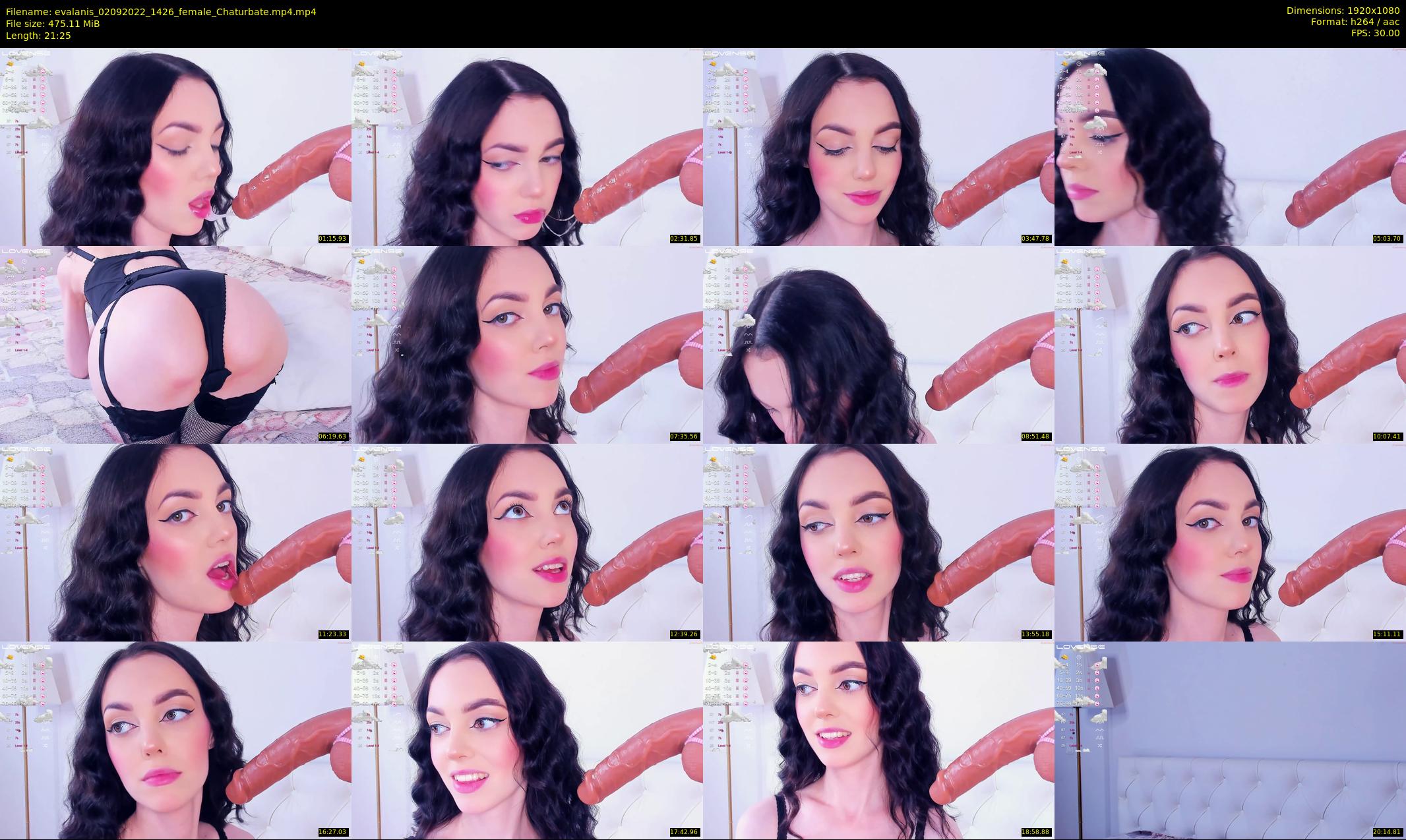 evalanis — 22 minute Chaturbate couple cam show recording, 1080p, Sep 2, 2022
