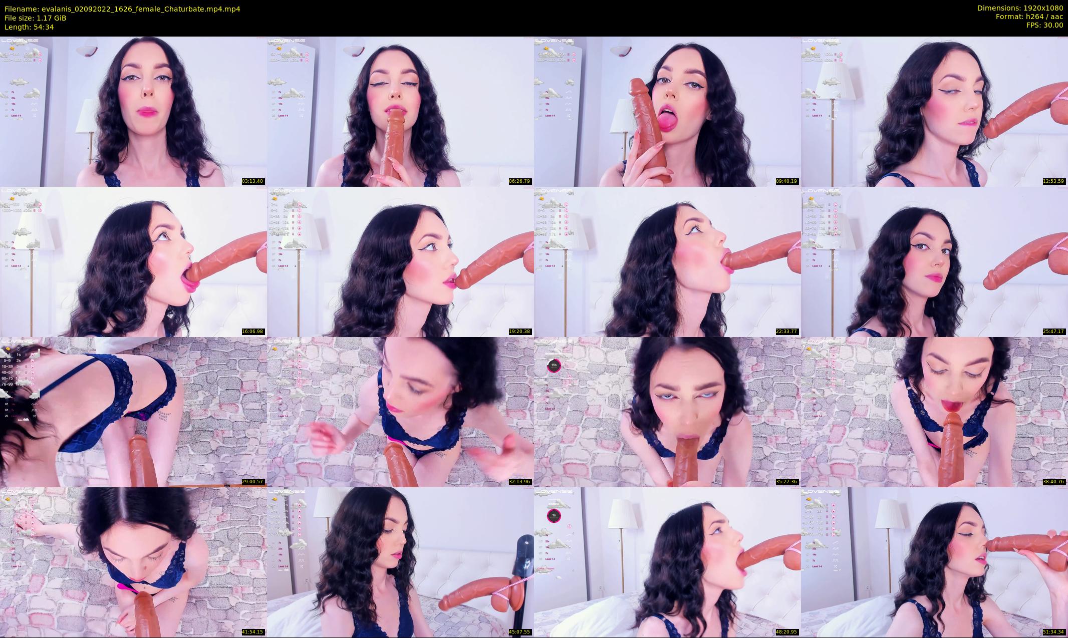 evalanis — 55 minute Chaturbate couple cam show recording, 1080p, Sep 2, 2022