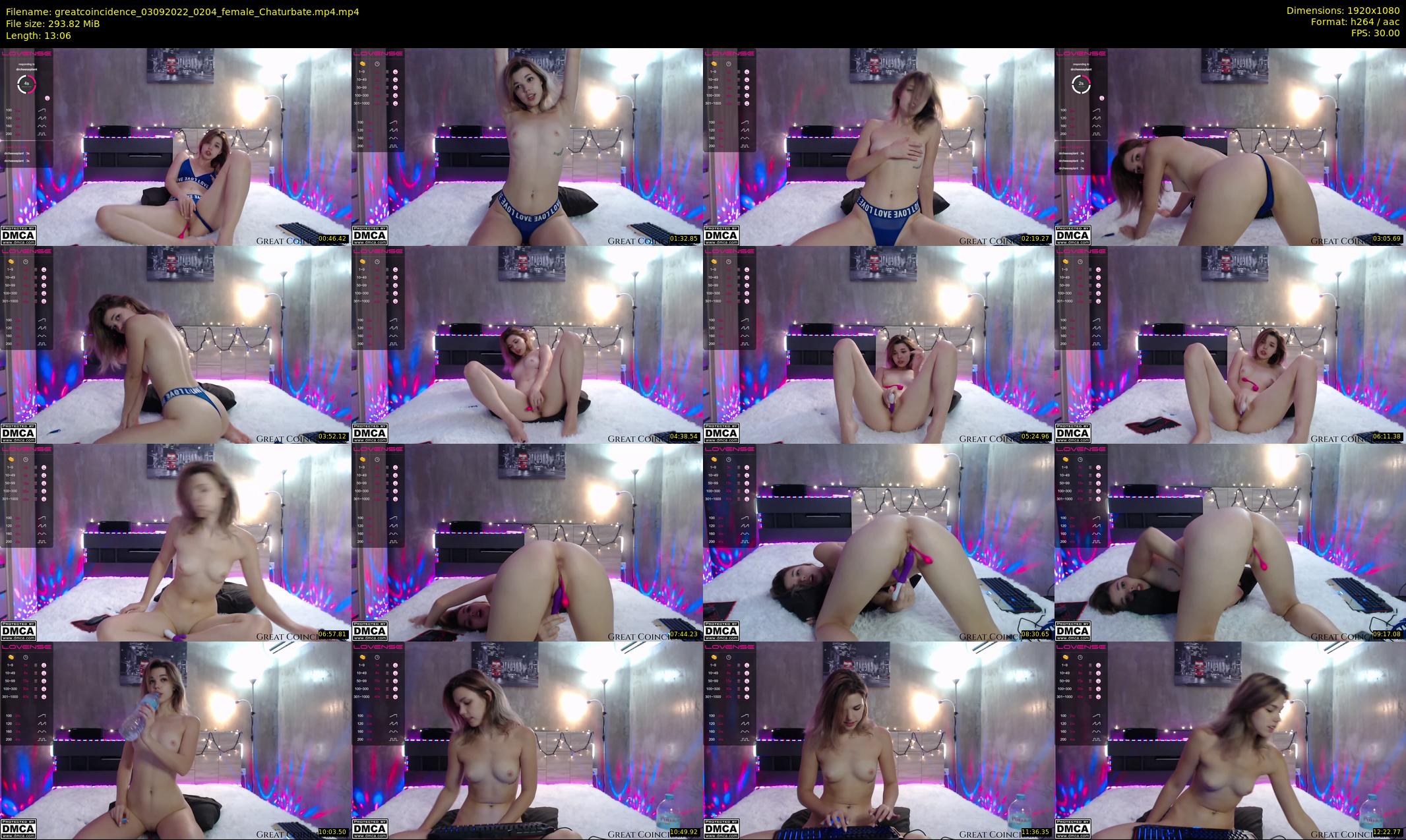 greatcoincidence — 14 minute Chaturbate female cam show recording, 1080p, Sep 3, 2022