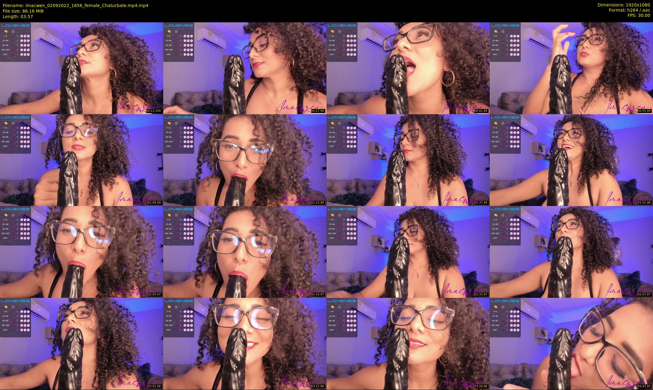 imacwen — 4 minute Chaturbate female cam show recording, 1080p, Sep 2, 2022
