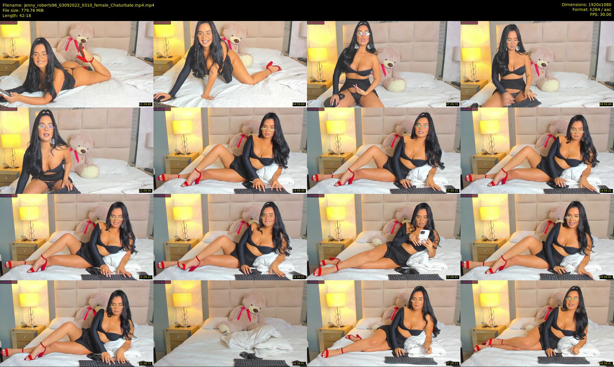 jenny_roberts96 — 43 minute Chaturbate female cam show recording, 1080p, Sep 3, 2022