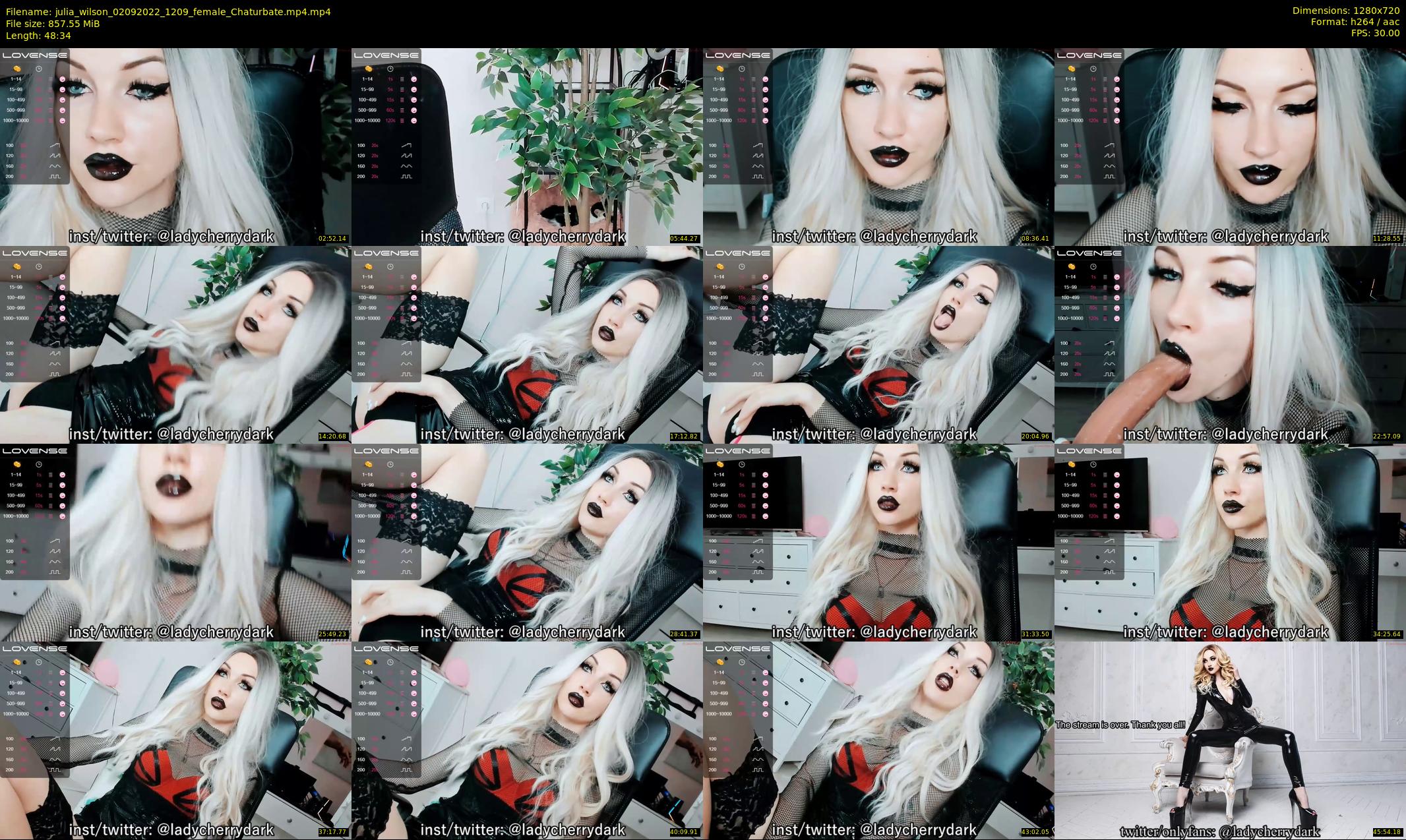 julia_wilson — 49 minute Chaturbate female cam show recording, 720p, Sep 2, 2022