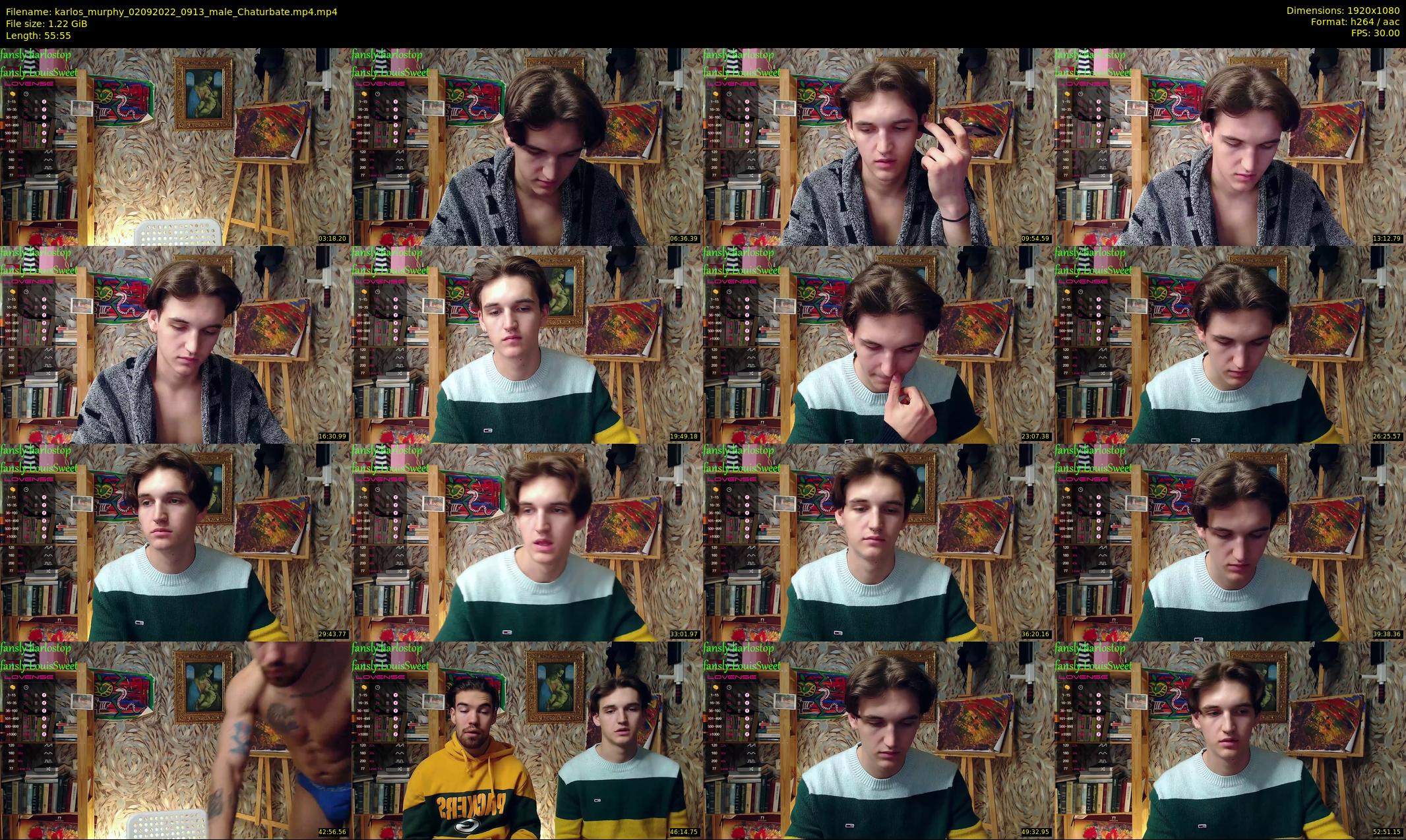 karlos_murphy — 56 minute Chaturbate male cam show recording, 1080p, Sep 2, 2022