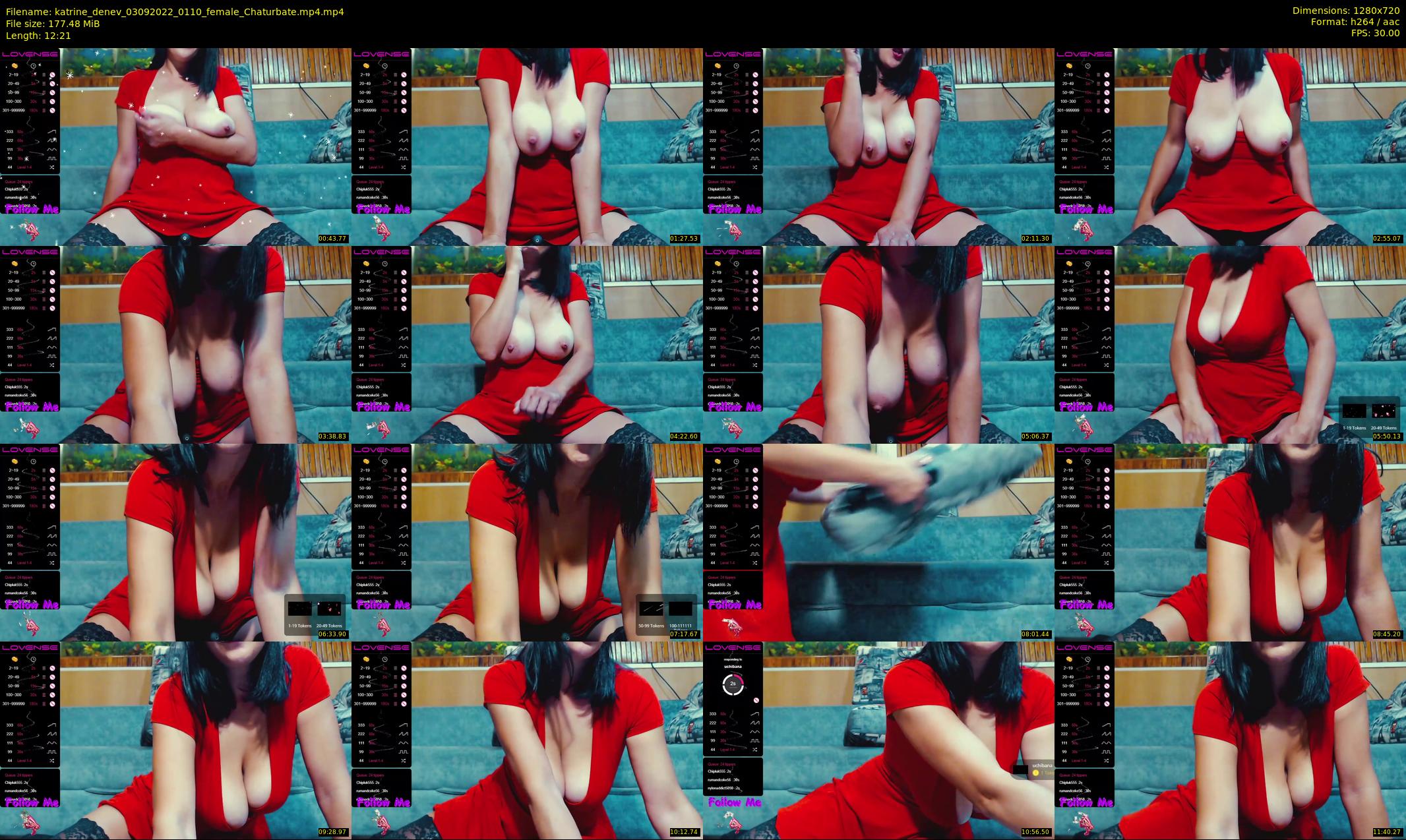 katrine_denev — 13 minute Chaturbate female cam show recording, 720p, Sep 3, 2022