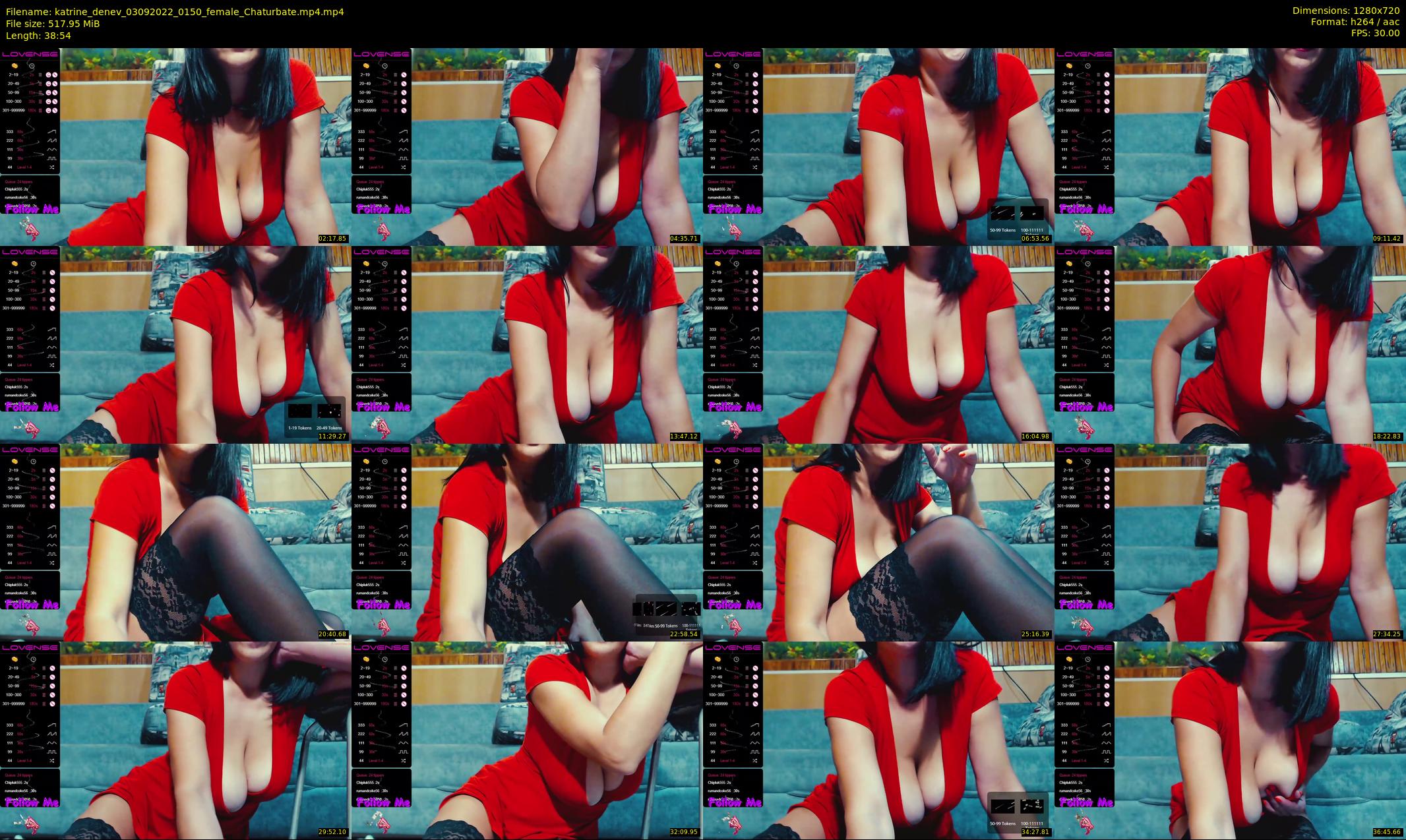 katrine_denev — 39 minute Chaturbate female cam show recording, 720p, Sep 3, 2022