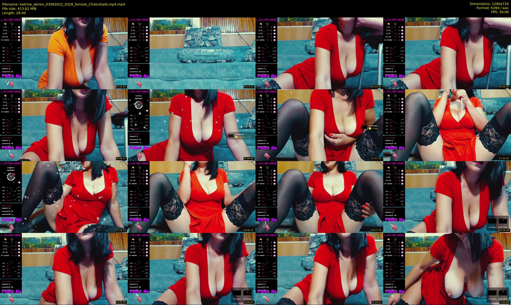 katrine_denev — 29 minute Chaturbate female cam show recording, 720p, Sep 3, 2022