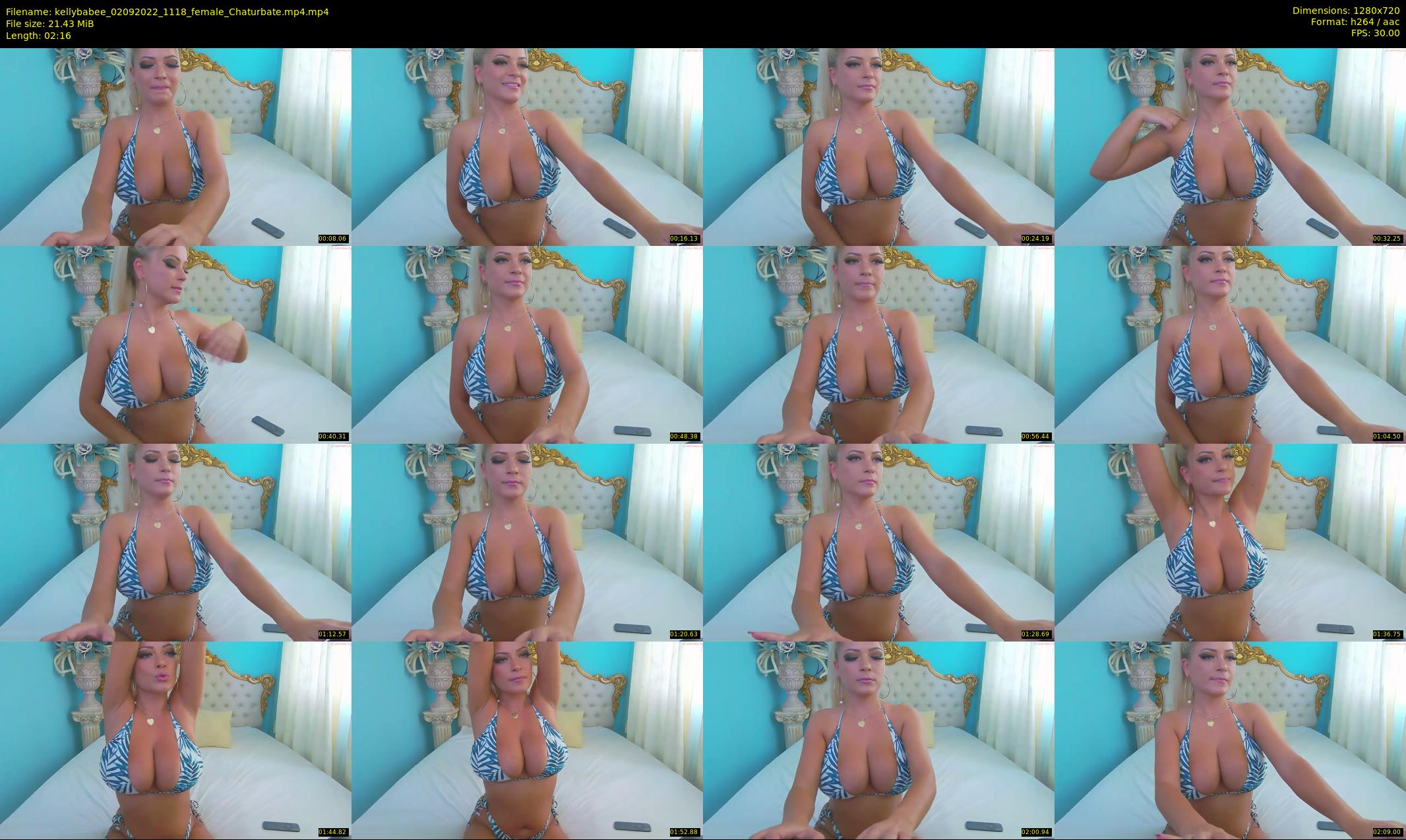 kellybabee — 3 minute Chaturbate female cam show recording, 720p, Sep 2, 2022