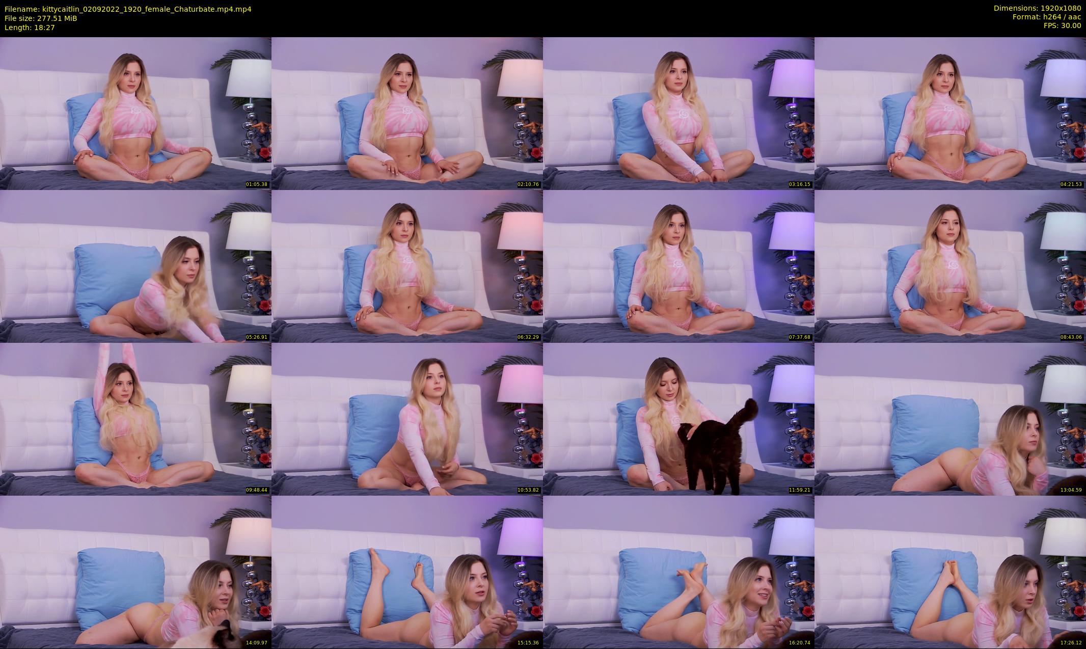kittycaitlin — 19 minute Chaturbate female cam show recording, 1080p, Sep 2, 2022