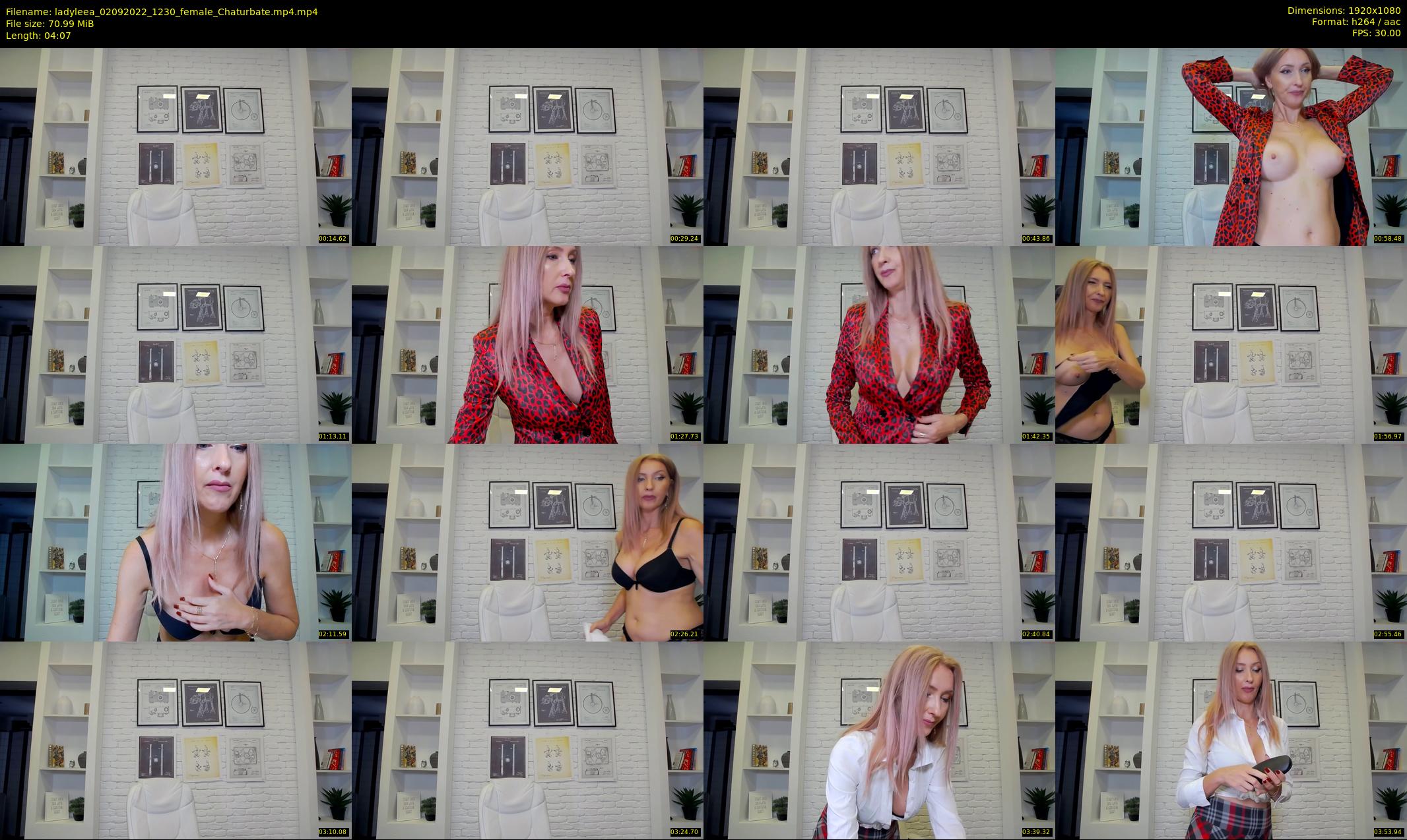 ladyleea — 5 minute Chaturbate female cam show recording, 1080p, Sep 2, 2022
