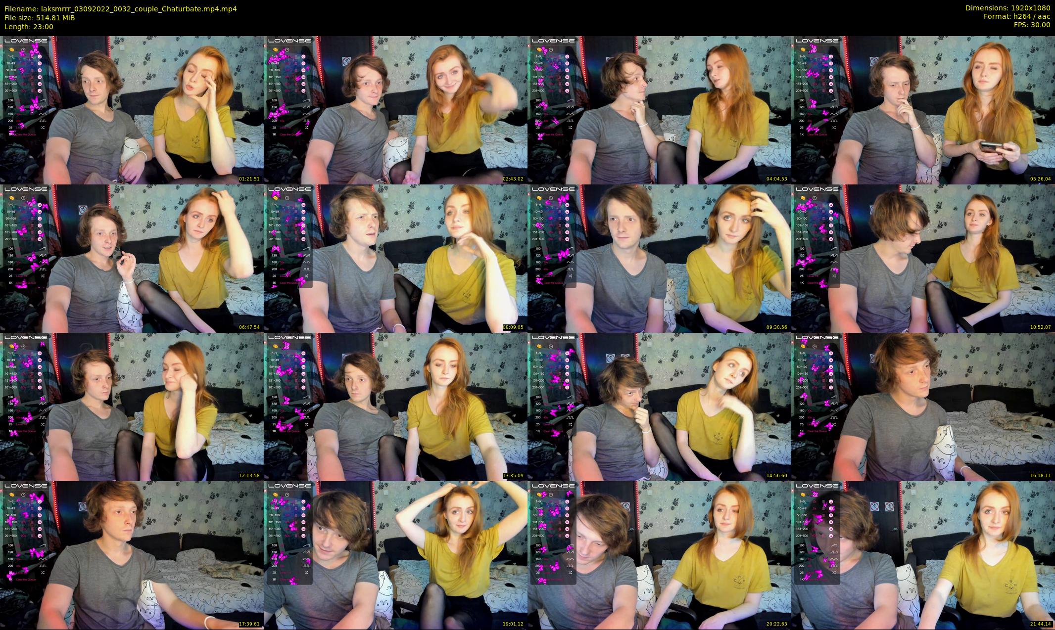 laksmrrr — 23 minute Chaturbate couple cam show recording, 1080p, Sep 3, 2022