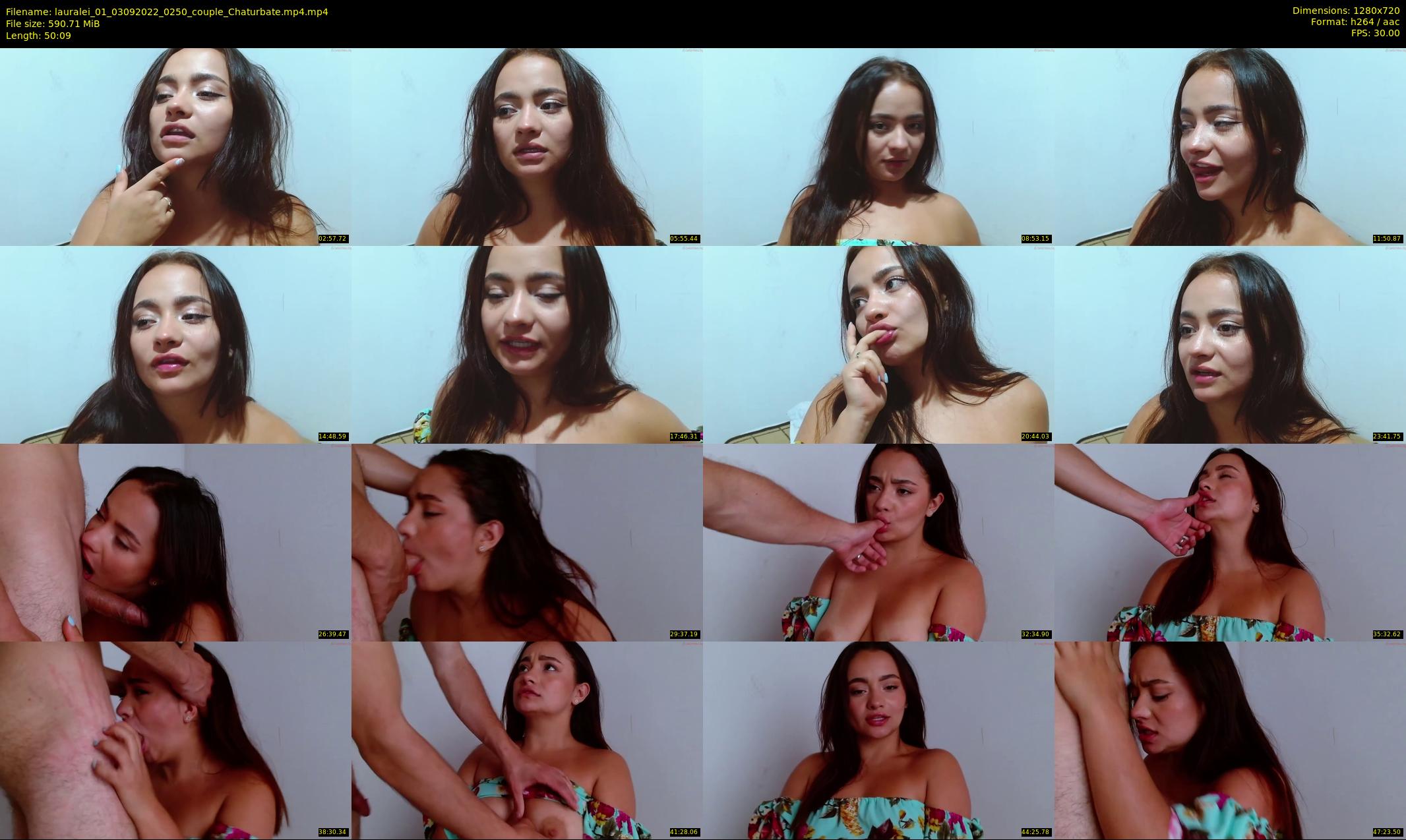 lauralei_01 — 51 minute Chaturbate couple cam show recording, 720p, Sep 3, 2022