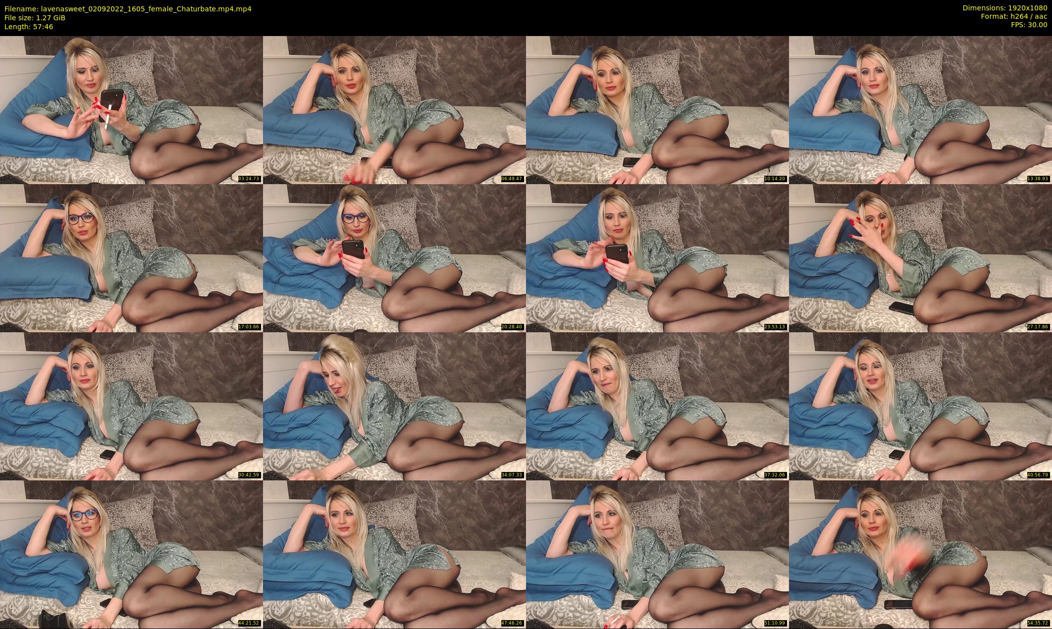 lavenasweet — 58 minute Chaturbate female cam show recording, 1080p, Sep 2, 2022