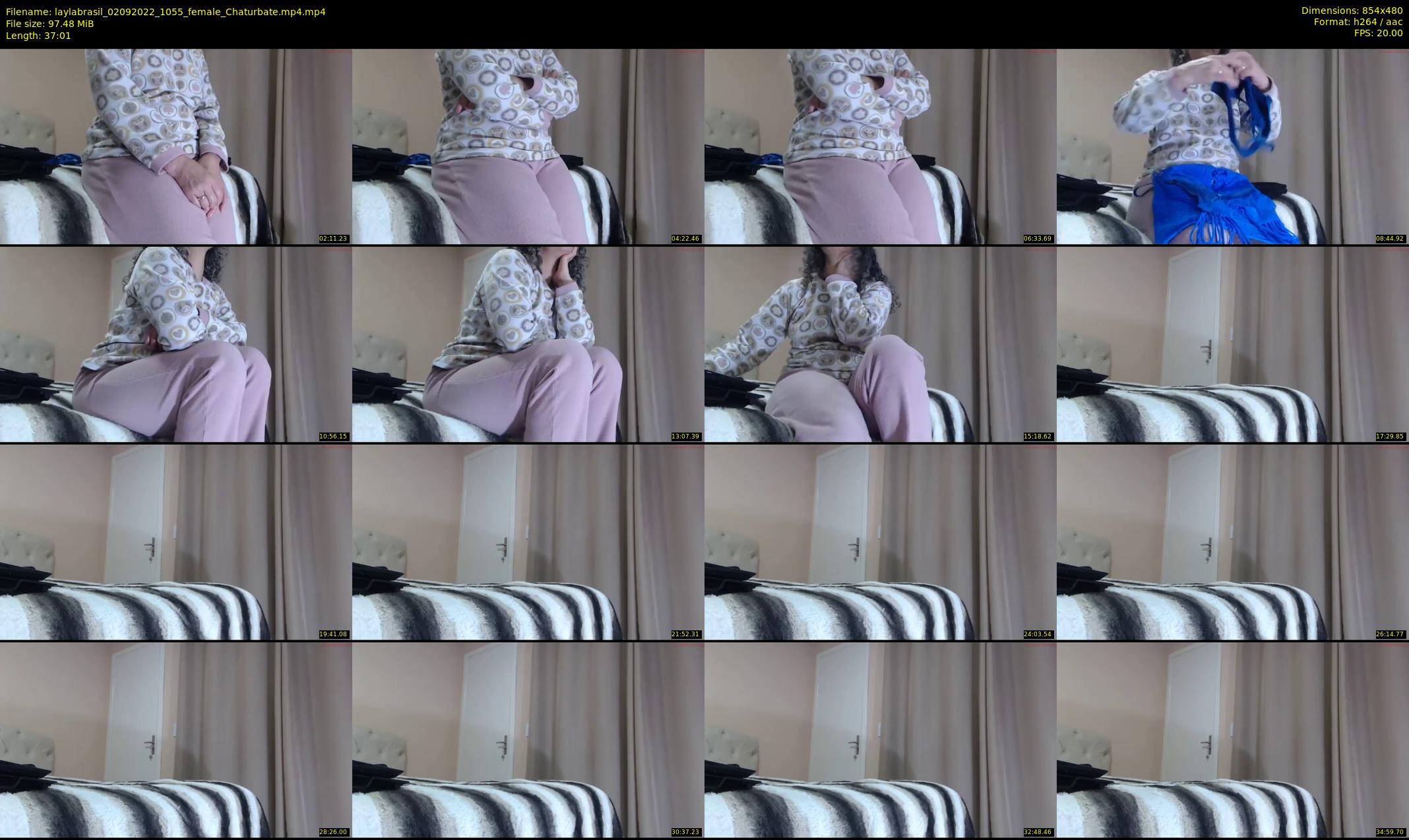 laylabrasil — 38 minute Chaturbate female cam show recording, 480p, Sep 2, 2022