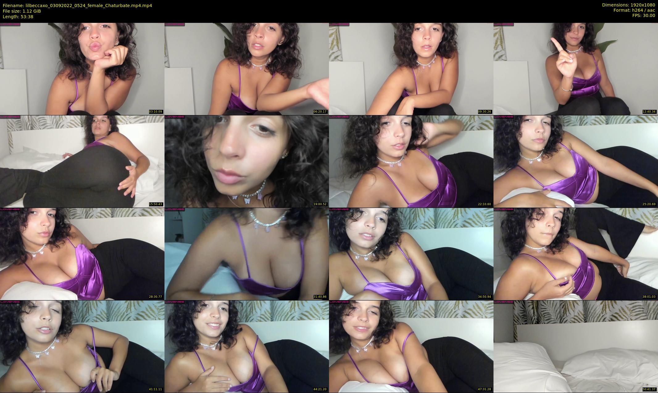 lilbeccaxo — 54 minute Chaturbate female cam show recording, 1080p, Sep 3, 2022