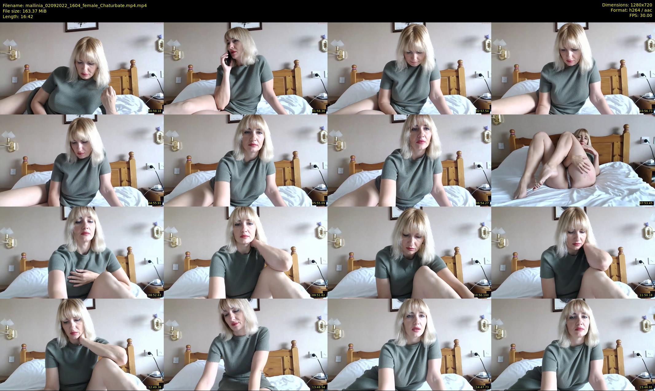 mallinia — 17 minute Chaturbate female cam show recording, 720p, Sep 2, 2022