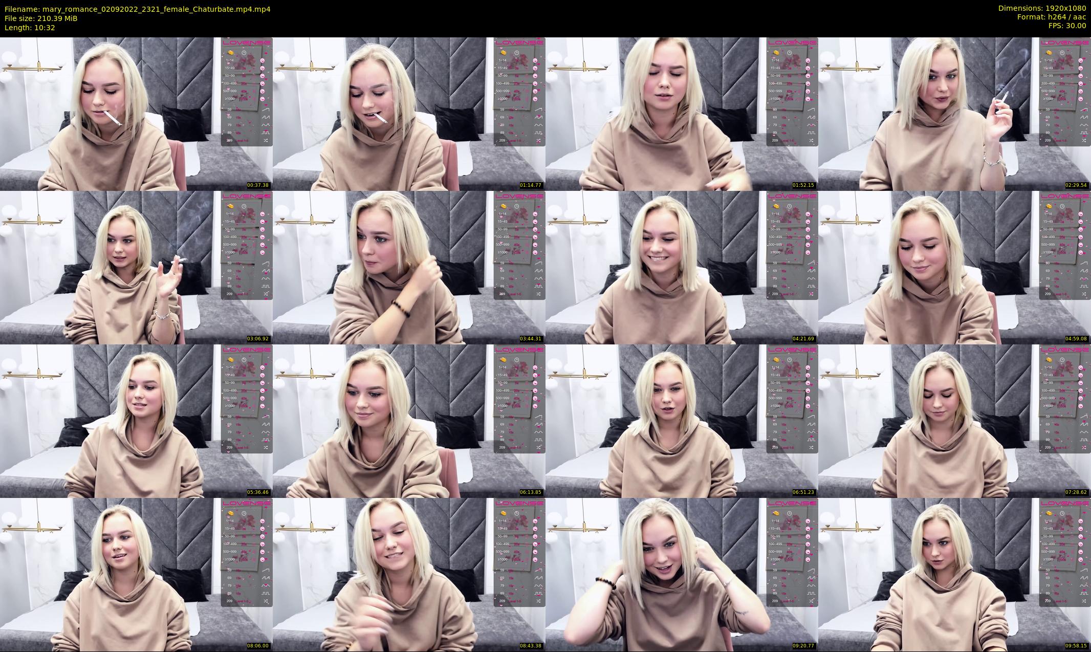 mary_romance — 11 minute Chaturbate female cam show recording, 1080p, Sep 2, 2022