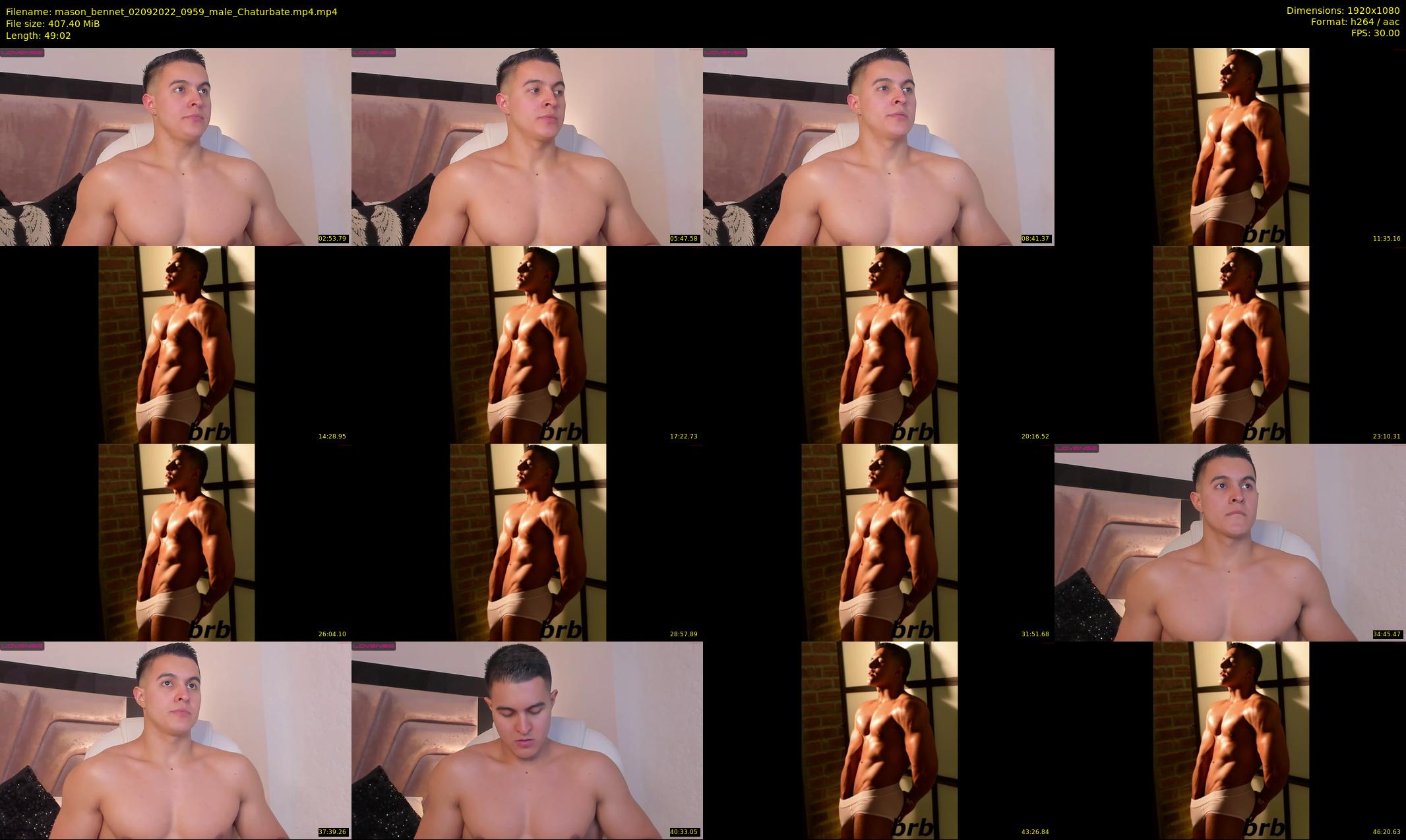 mason_bennet — 50 minute Chaturbate male cam show recording, 1080p, Sep 2, 2022