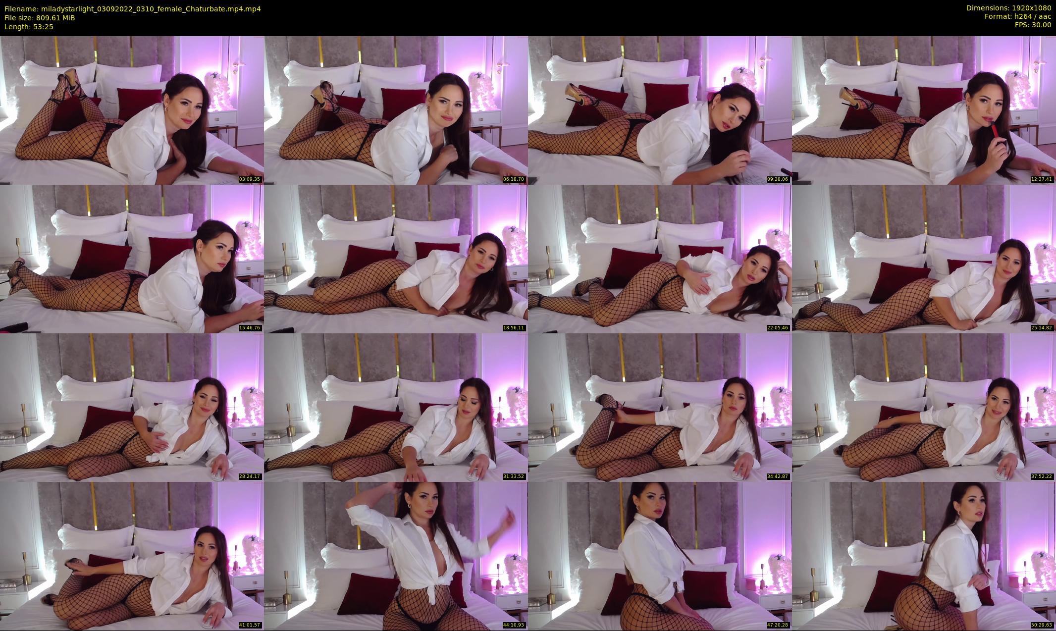 miladystarlight — 54 minute Chaturbate female cam show recording, 1080p, Sep 3, 2022