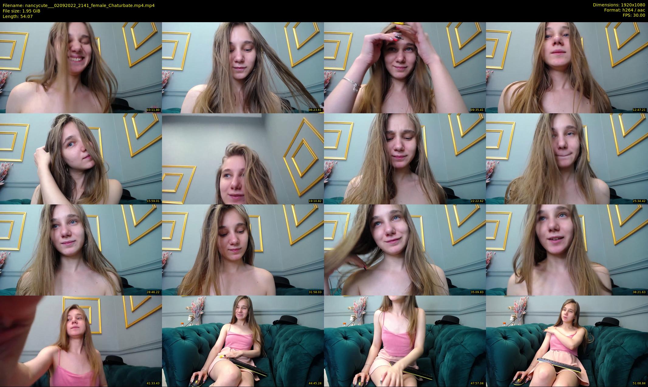 nancycute__ — 55 minute Chaturbate female cam show recording, 1080p, Sep 2, 2022