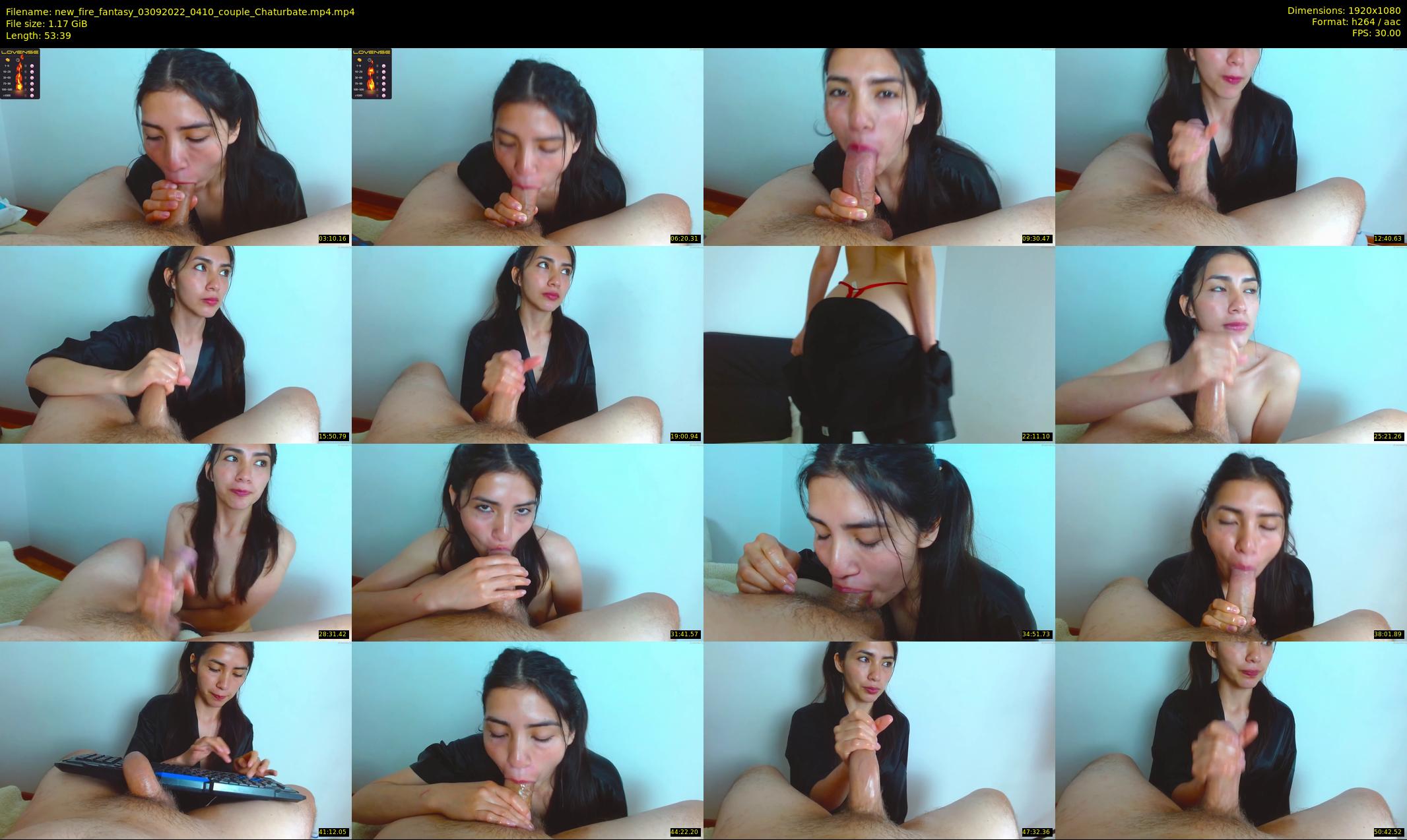 new_fire_fantasy — 54 minute Chaturbate couple cam show recording, 1080p, Sep 3, 2022