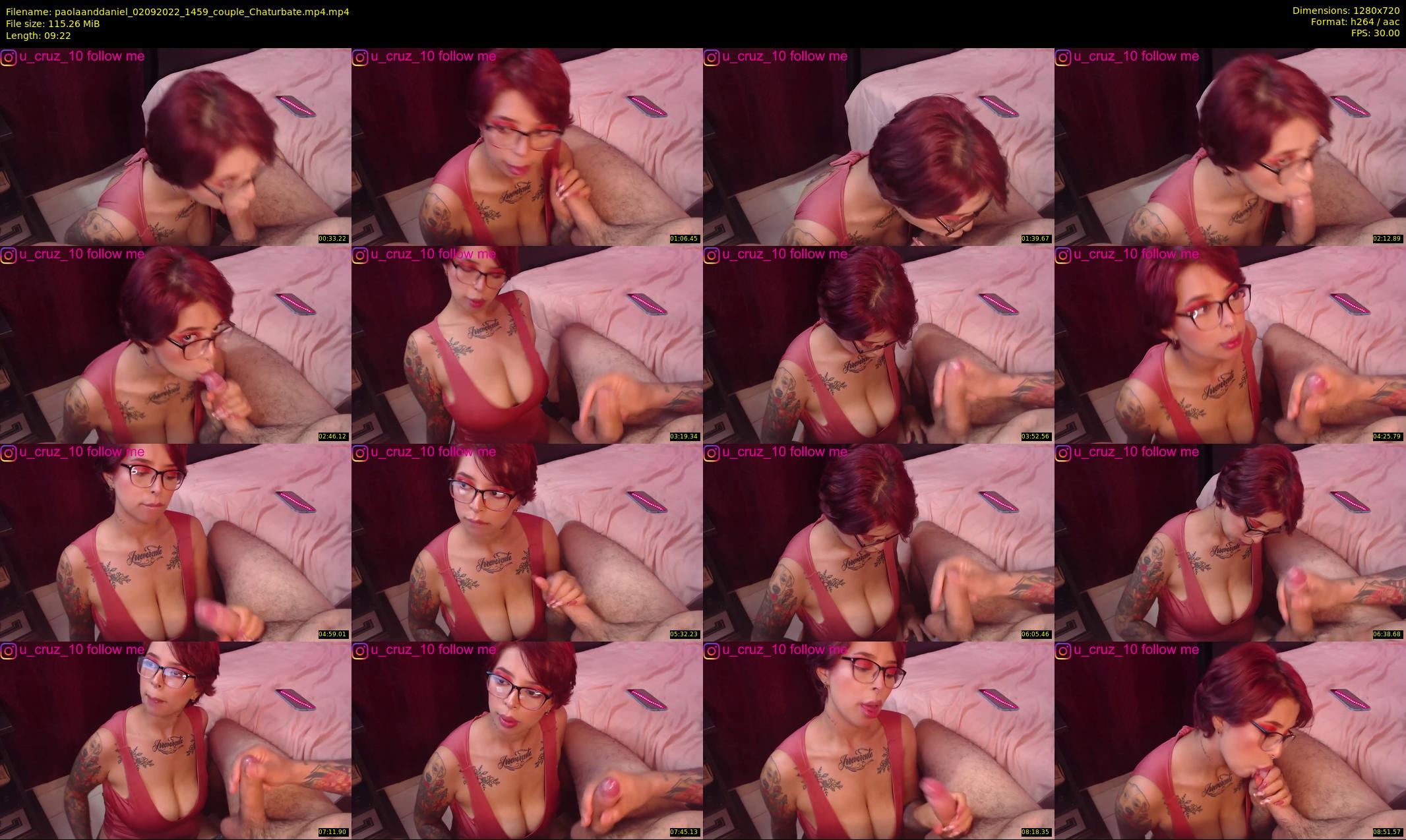 paolaanddaniel — 10 minute Chaturbate couple cam show recording, 720p, Sep 2, 2022