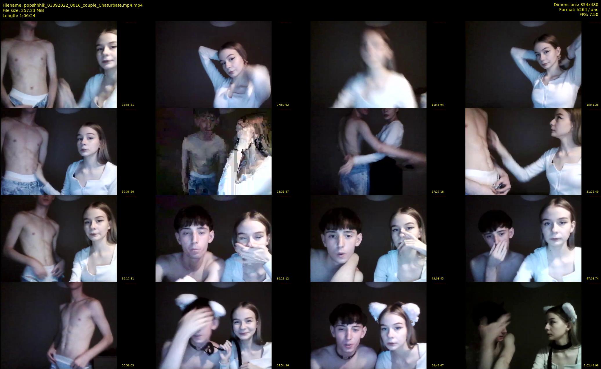 popshhhik — 67 minute Chaturbate couple cam show recording, 480p, Sep 3, 2022