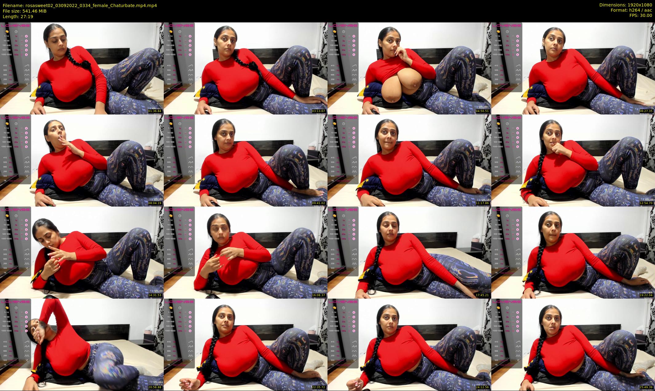 rosasweet02 — 28 minute Chaturbate female cam show recording, 1080p, Sep 3, 2022
