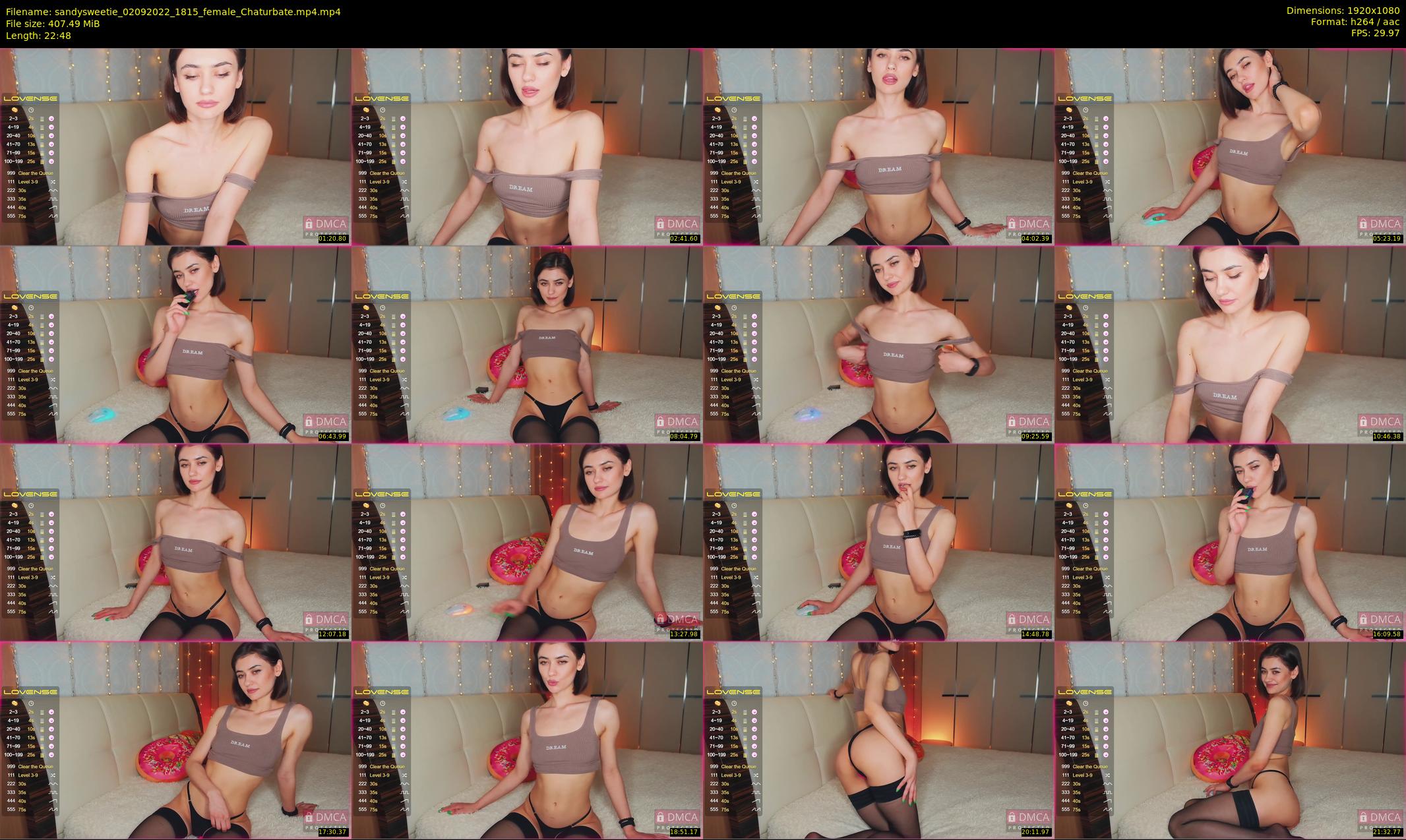 sandysweetie — 23 minute Chaturbate female cam show recording, 1080p, Sep 2, 2022