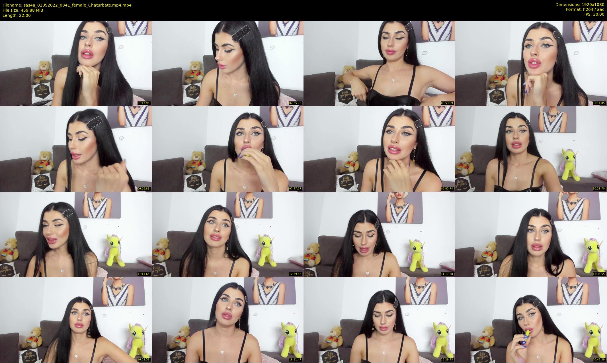 sas4a — 22 minute Chaturbate female cam show recording, 1080p, Sep 2, 2022