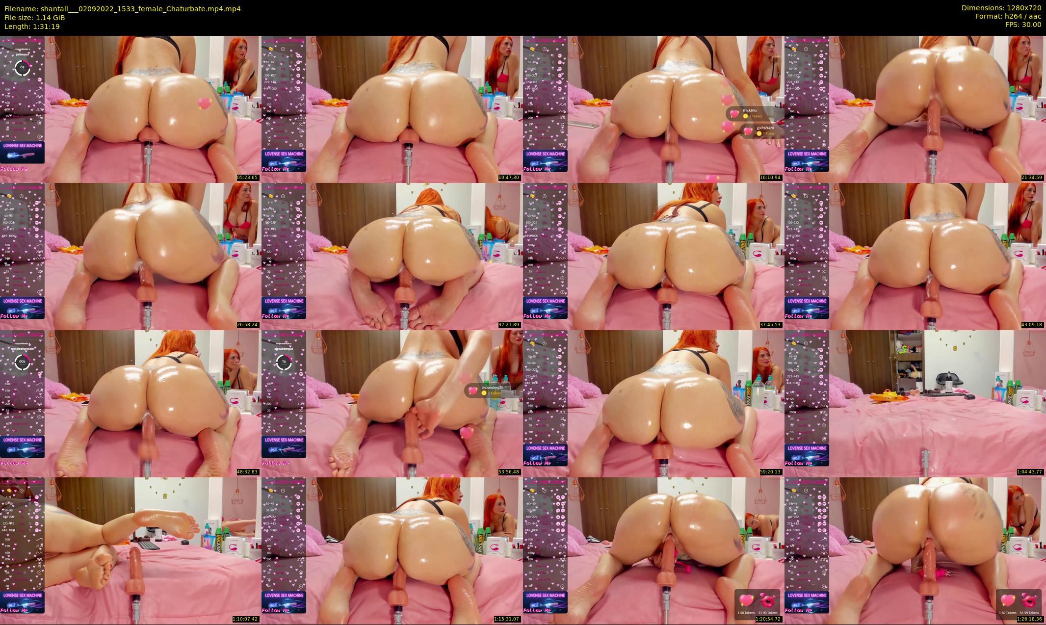 shantall__ — 92 minute Chaturbate female cam show recording, 720p, Sep 2, 2022