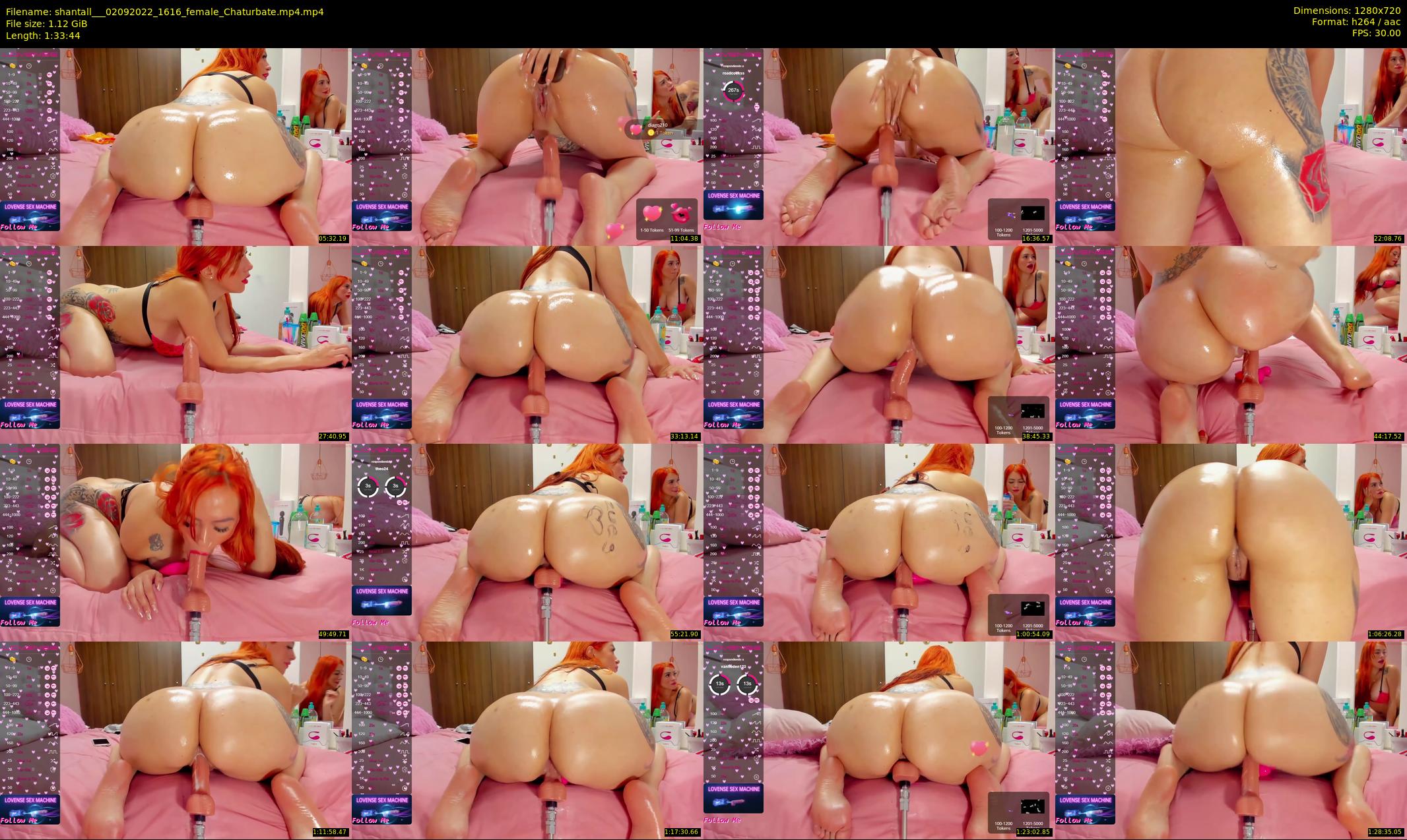shantall__ — 94 minute Chaturbate female cam show recording, 720p, Sep 2, 2022