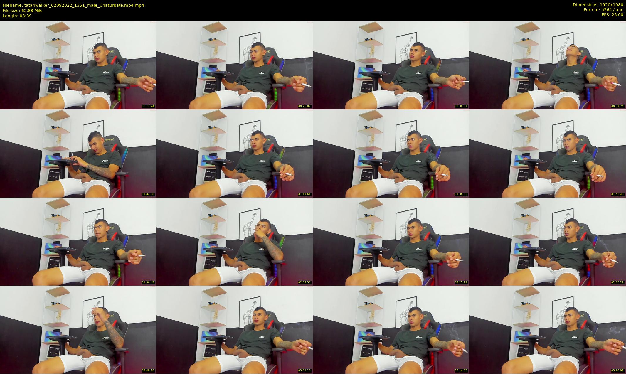 tatanwalker — 4 minute Chaturbate male cam show recording, 1080p, Sep 2, 2022