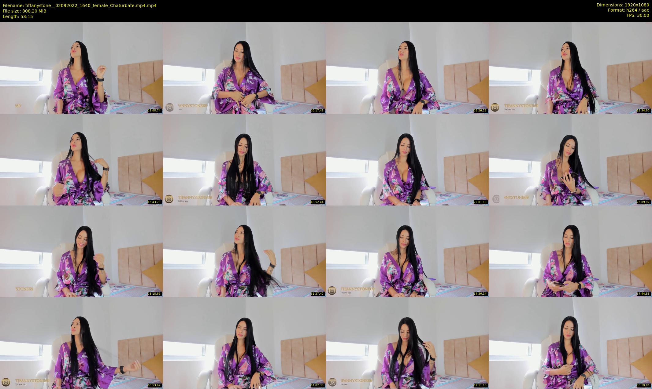 tiffanystone_ — 54 minute Chaturbate female cam show recording, 1080p, Sep 2, 2022