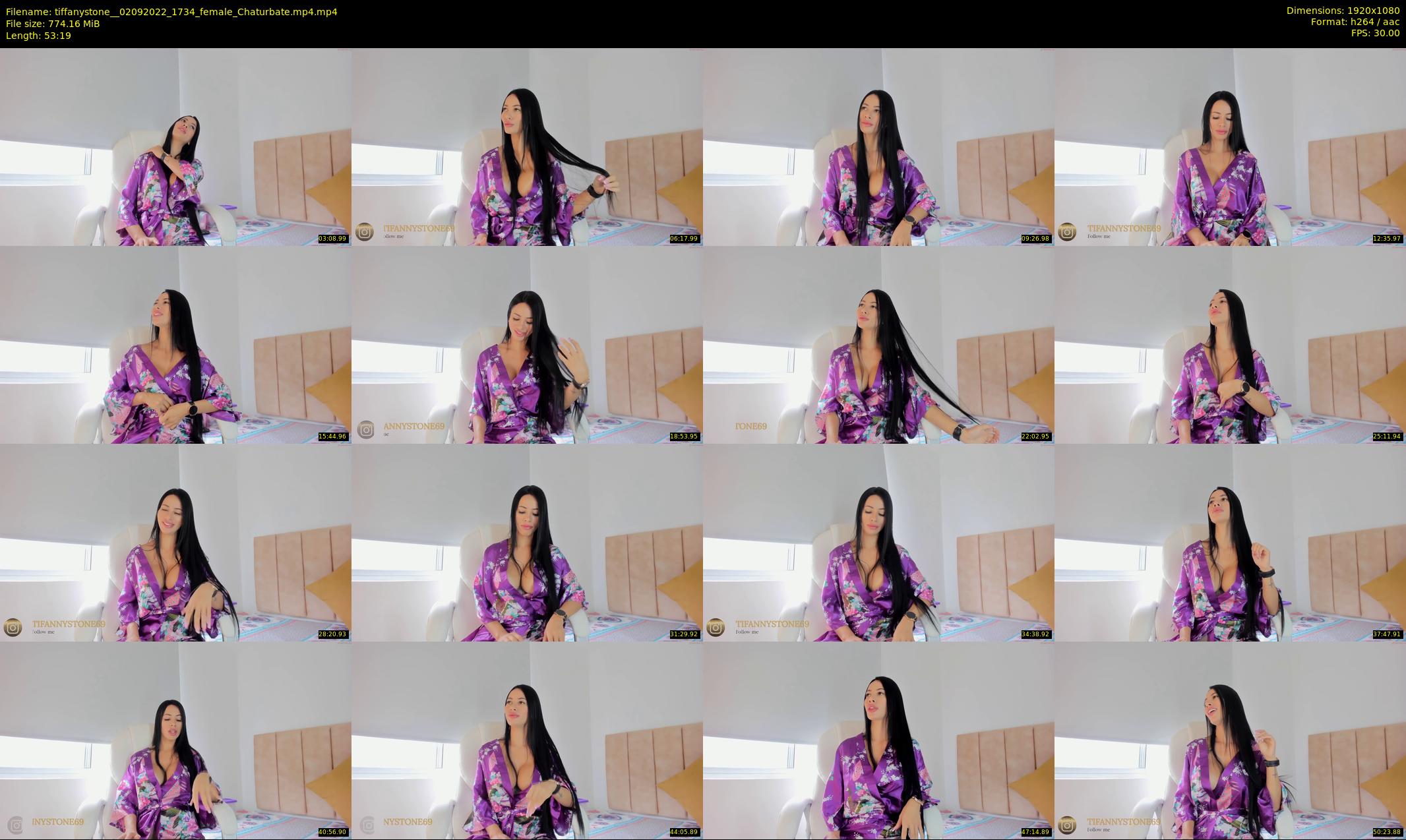 tiffanystone_ — 54 minute Chaturbate female cam show recording, 1080p, Sep 2, 2022