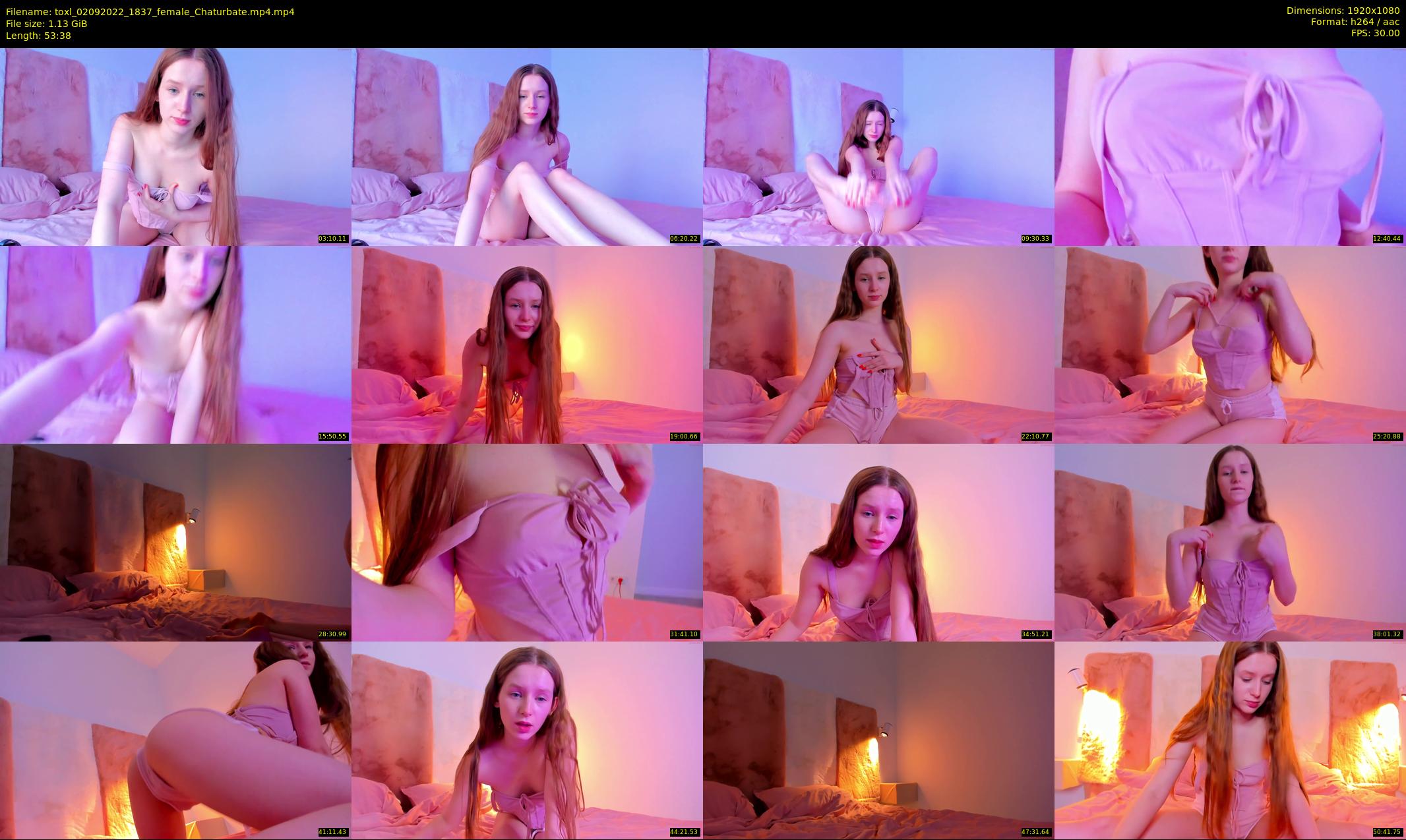 toxl — 54 minute Chaturbate female cam show recording, 1080p, Sep 2, 2022