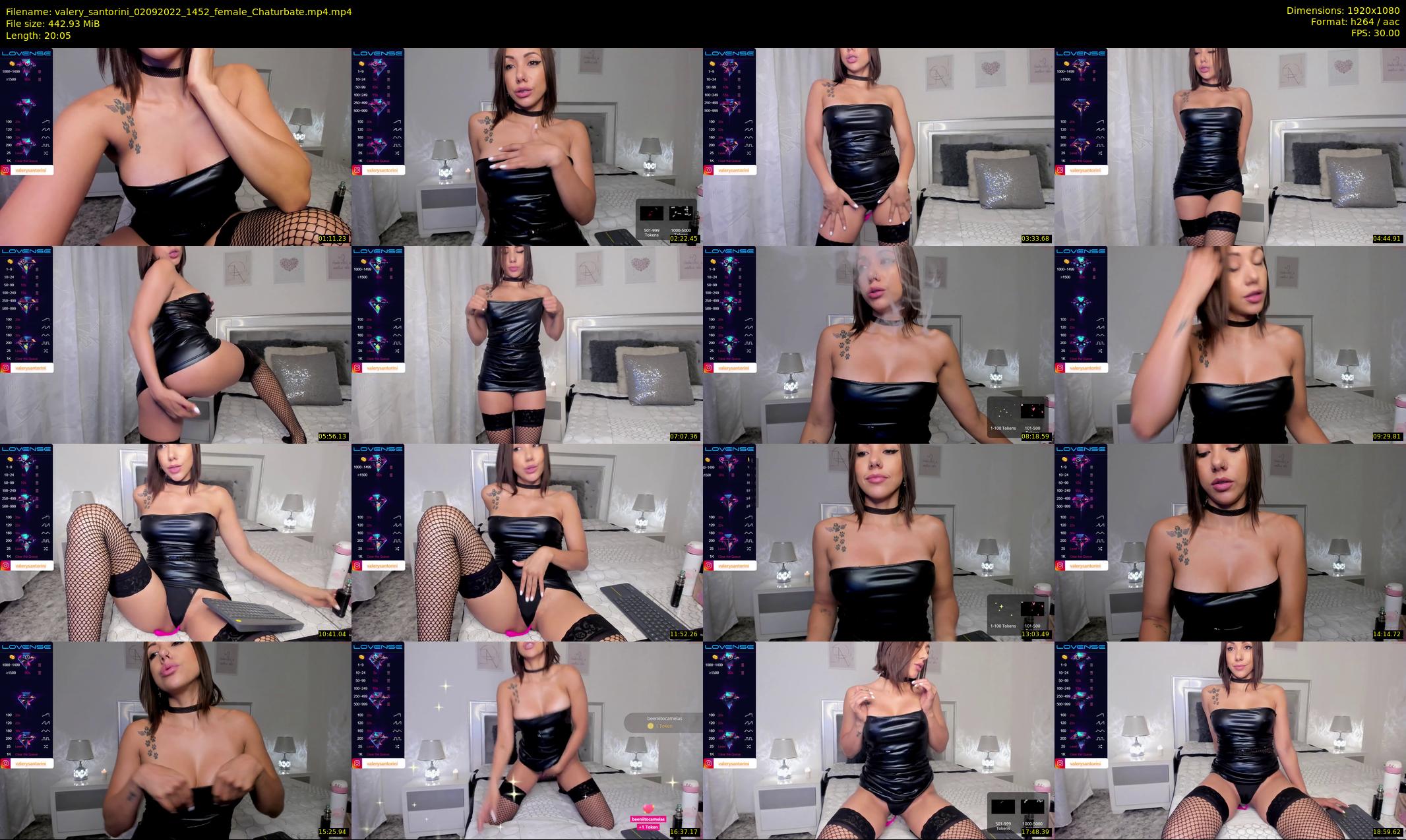 valery_santorini — 21 minute Chaturbate female cam show recording, 1080p, Sep 2, 2022
