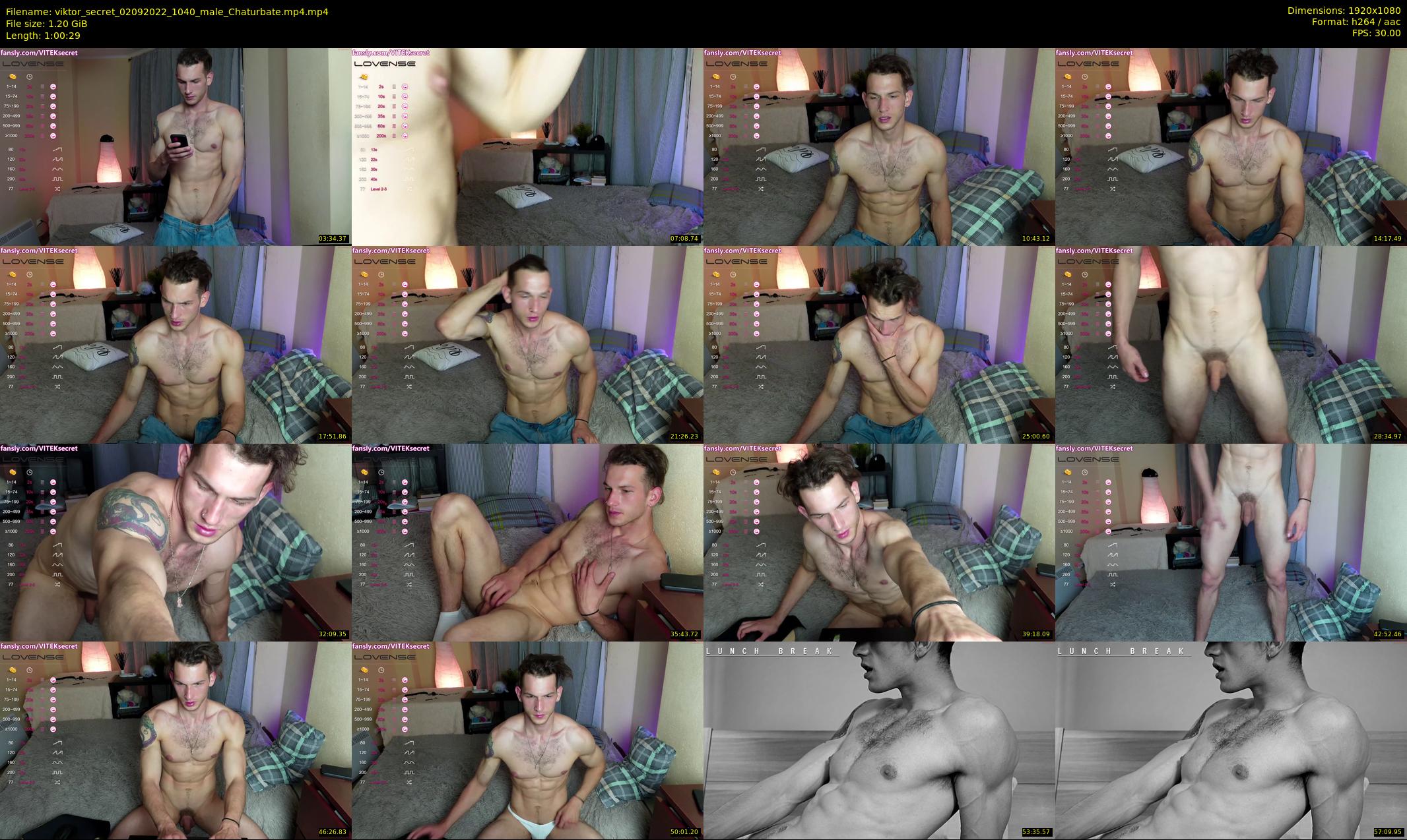 viktor_secret — 61 minute Chaturbate male cam show recording, 1080p, Sep 2, 2022