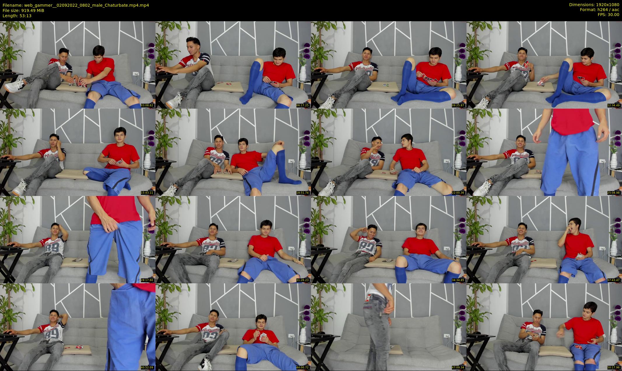 web_gammer_ — 54 minute Chaturbate male cam show recording, 1080p, Sep 2, 2022