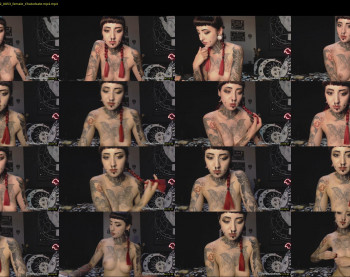 666deathgasm — 54 minute Chaturbate female cam show recording, 1080p, Sep 4, 2022