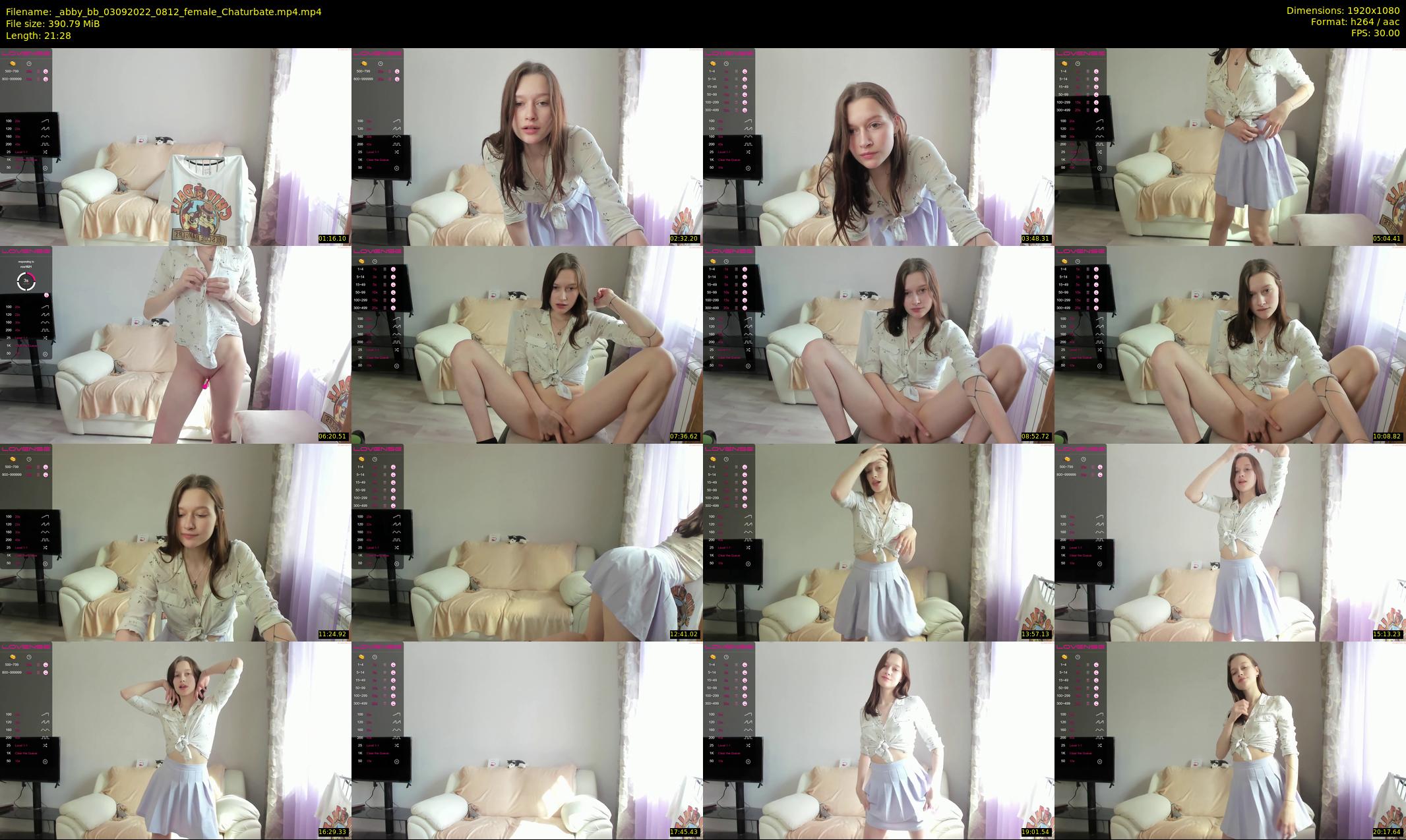 _abby_bb — 22 minute Chaturbate female cam show recording, 1080p, Sep 3, 2022