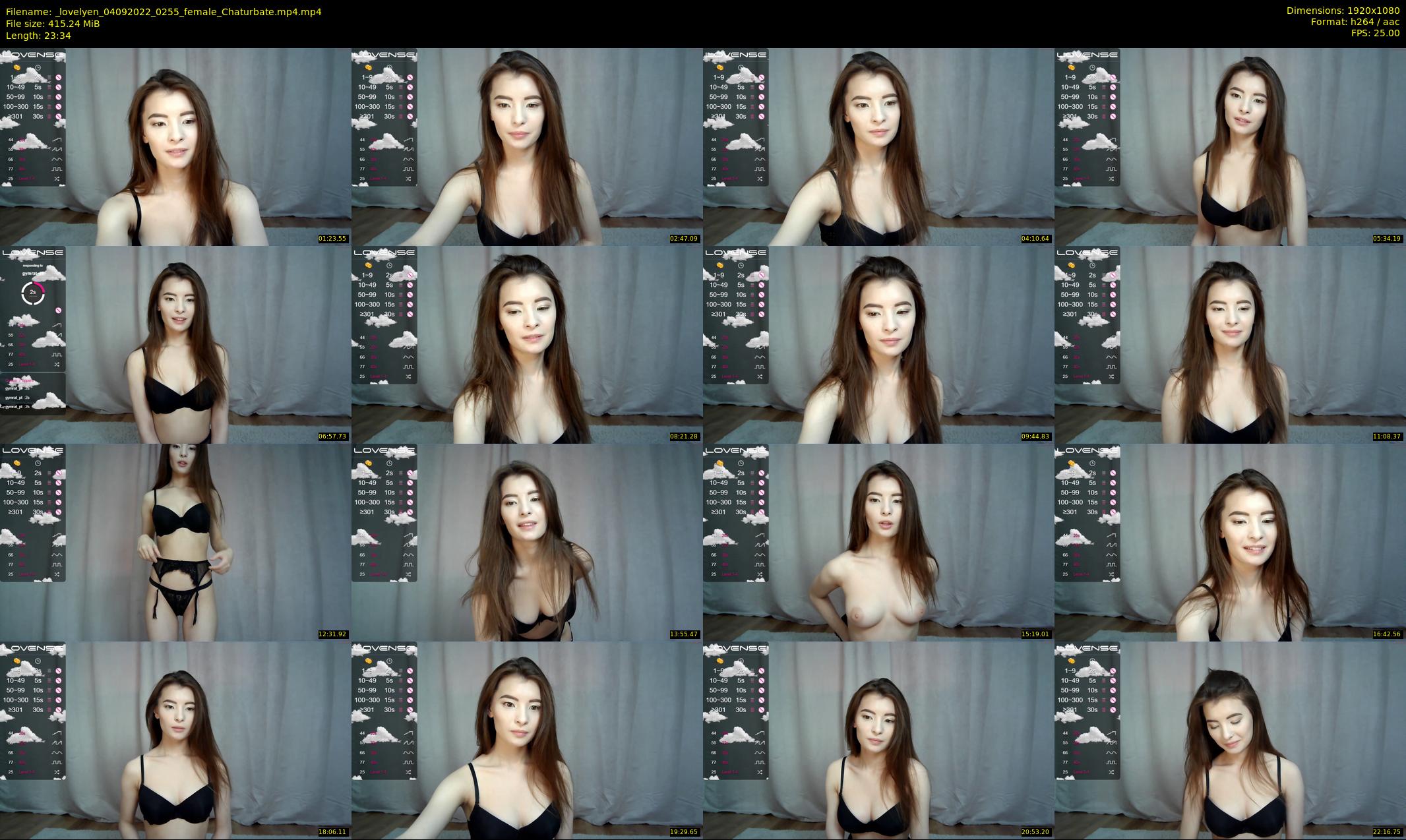 _lovelyen — 24 minute Chaturbate female cam show recording, 1080p, Sep 4, 2022