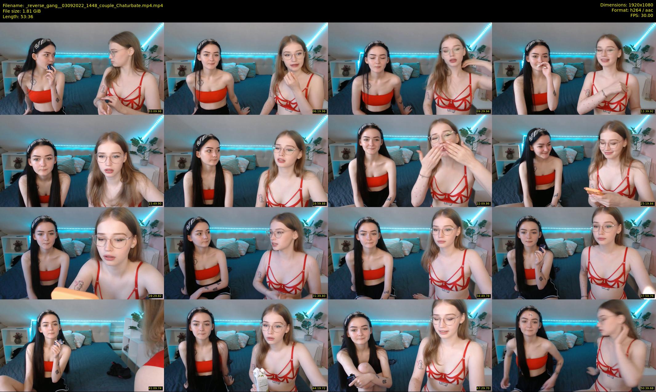 _reverse_gang_ — 54 minute Chaturbate couple cam show recording, 1080p, Sep 3, 2022