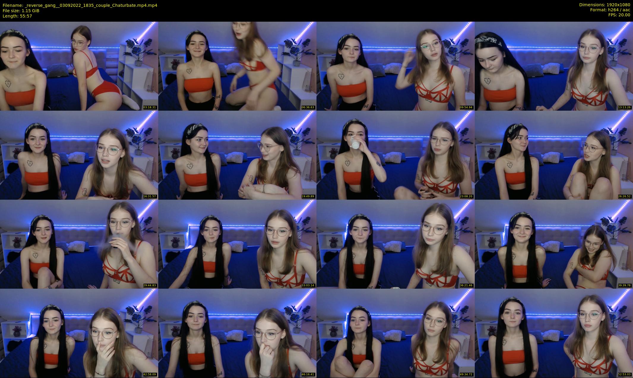 _reverse_gang_ — 56 minute Chaturbate couple cam show recording, 1080p, Sep 3, 2022