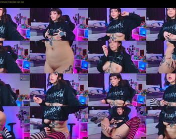 aciddroll — 54 minute Chaturbate female cam show recording, 1080p, Sep 4, 2022